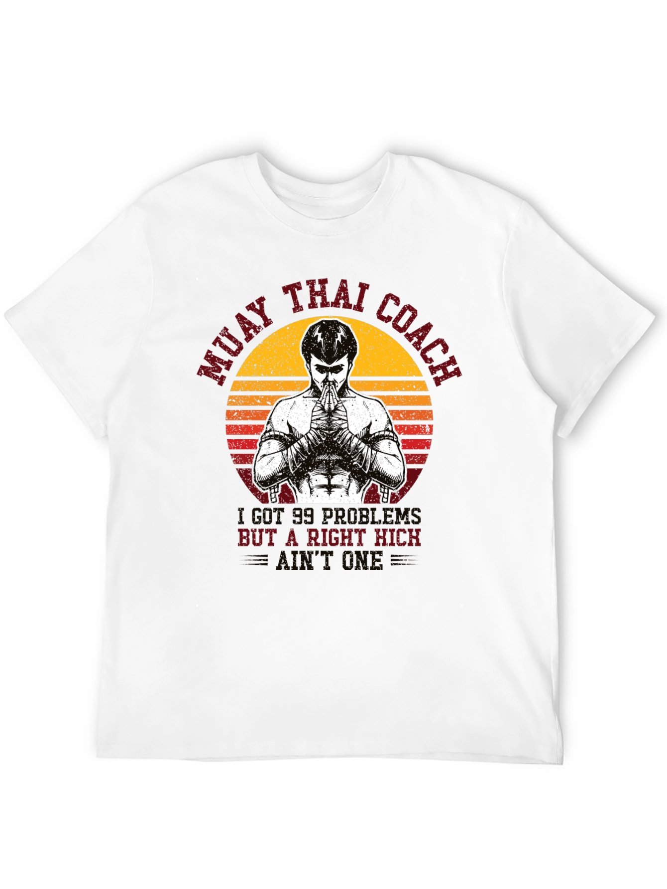 Muay Thai Coach Graphic T-Shirt