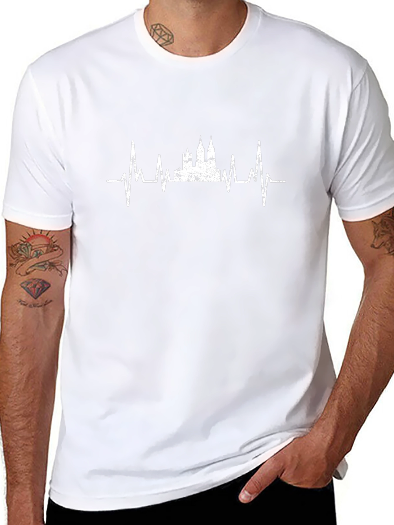 Heartbeat Castle Graphic Tee