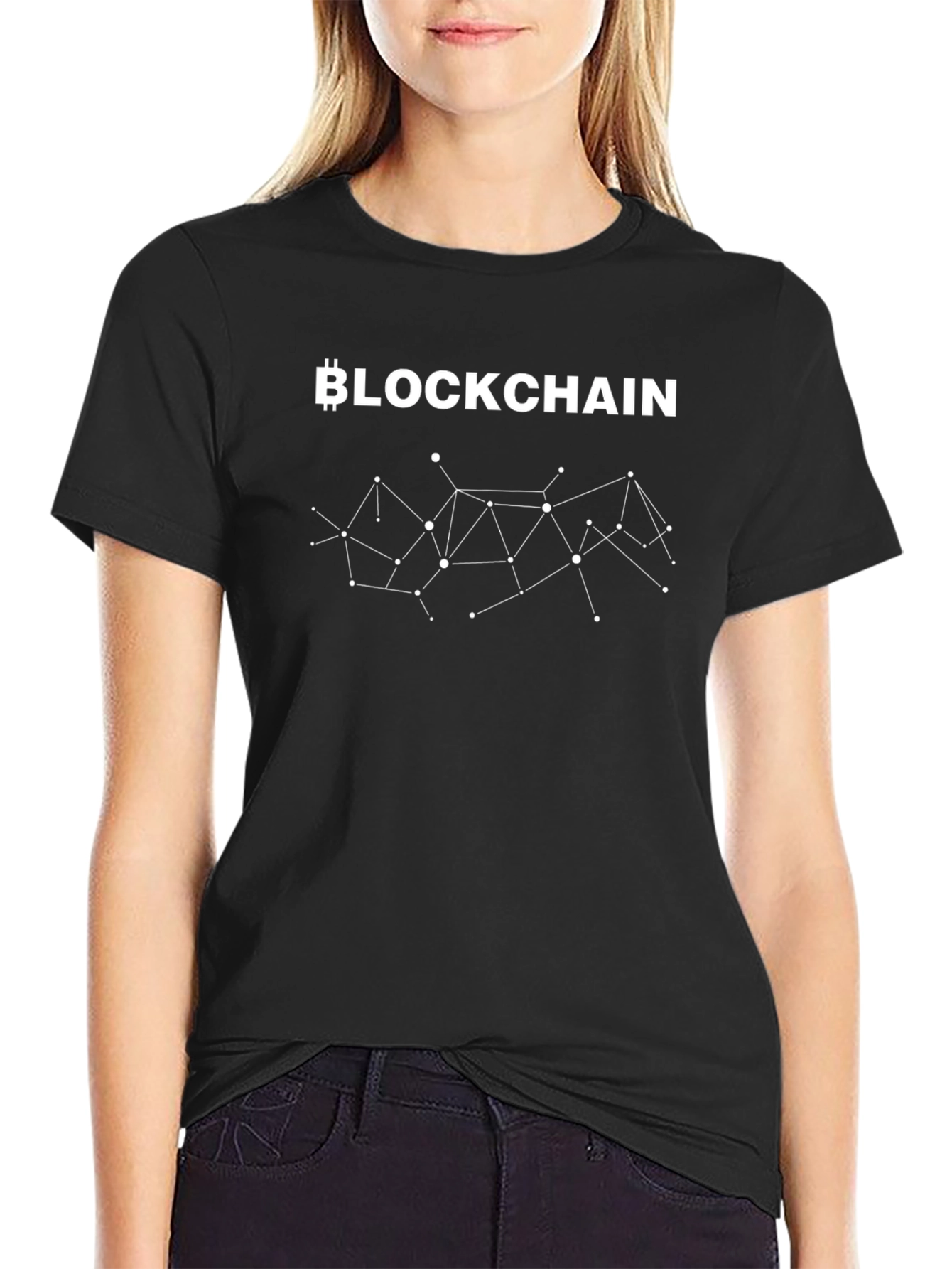Blockchain T-Shirt - Crypto Network Design