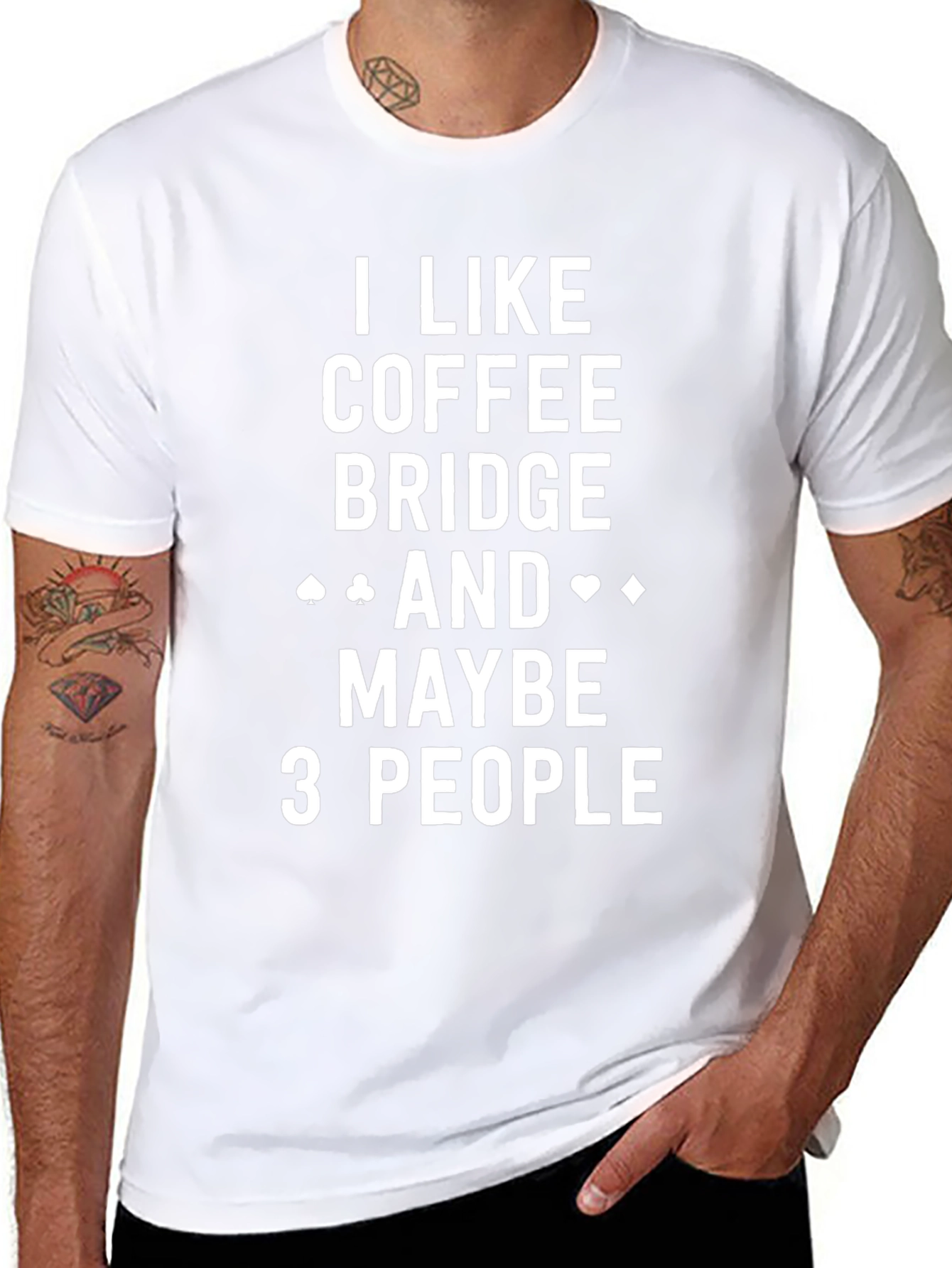 Coffee Bridge & 3 People Graphic Tee
