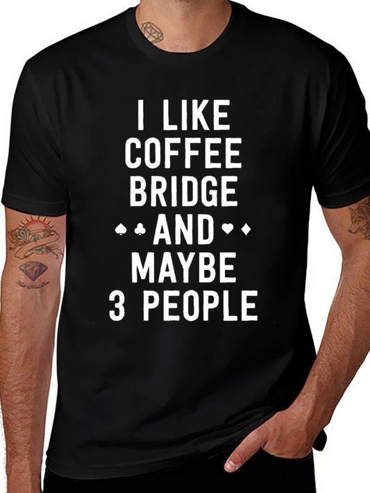 Coffee Bridge & 3 People Graphic Tee