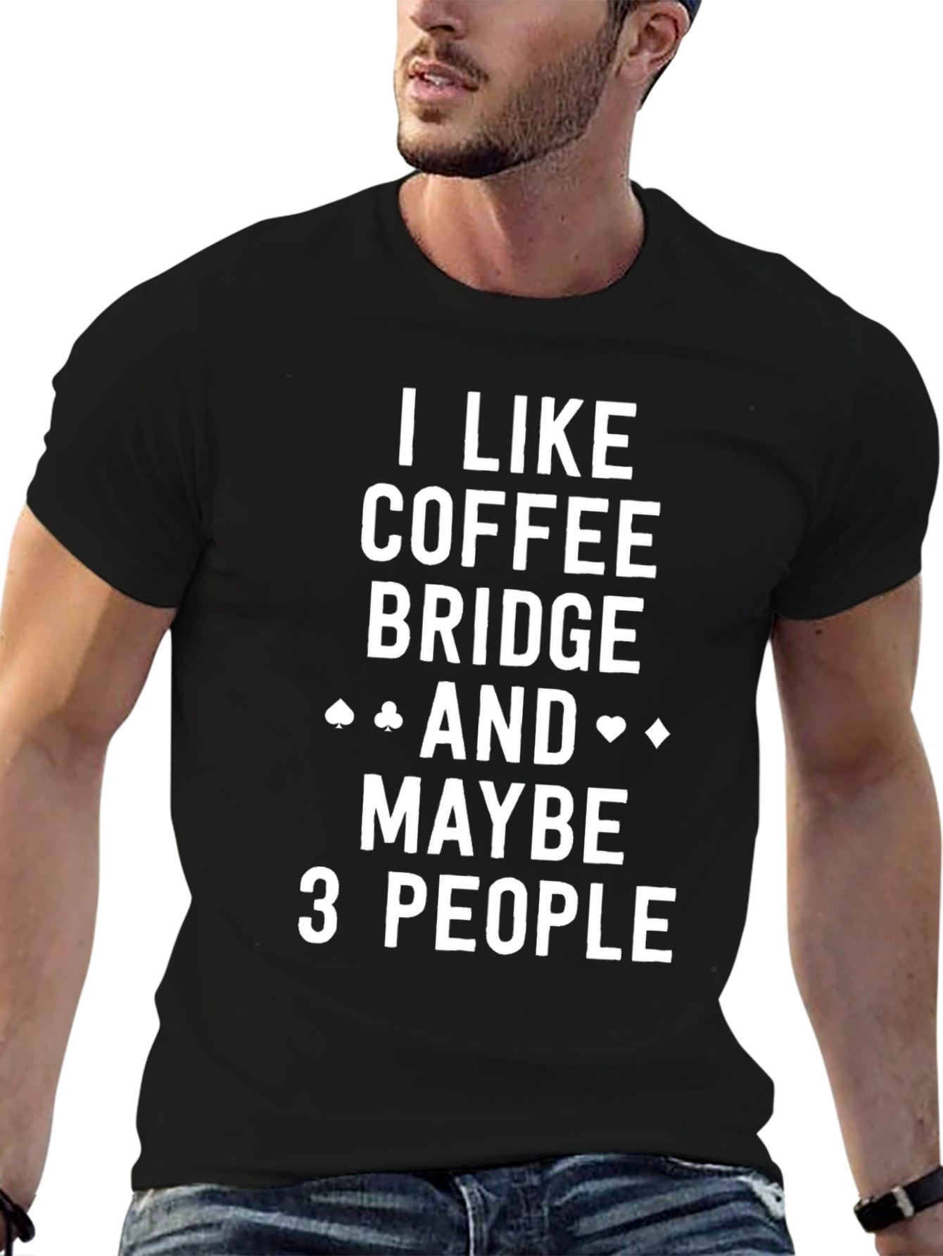 Coffee Bridge & 3 People Graphic Tee