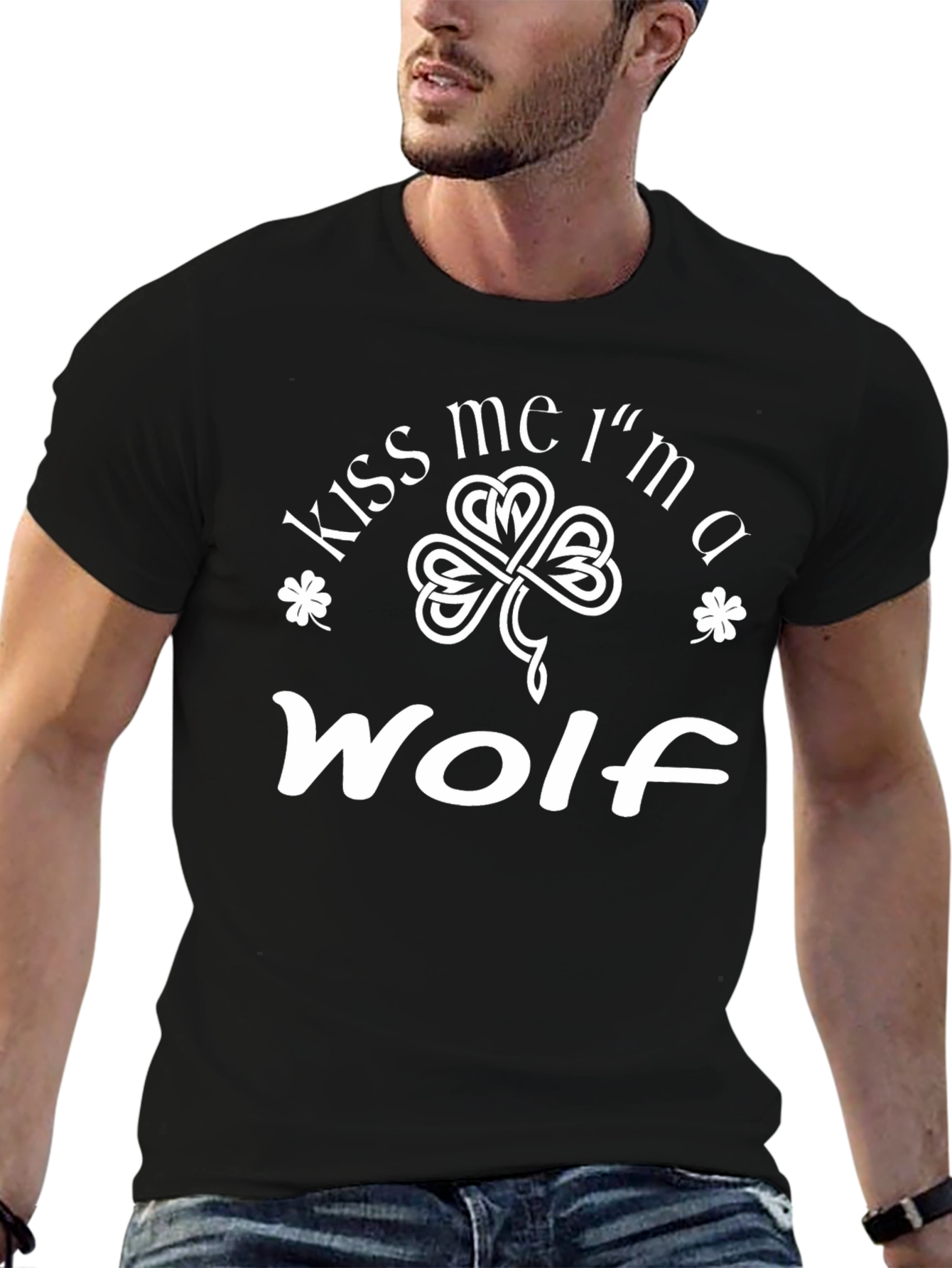 Kiss Me Im a Wolf T-Shirt