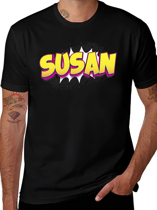 Susan Comic Style Graphic Tee