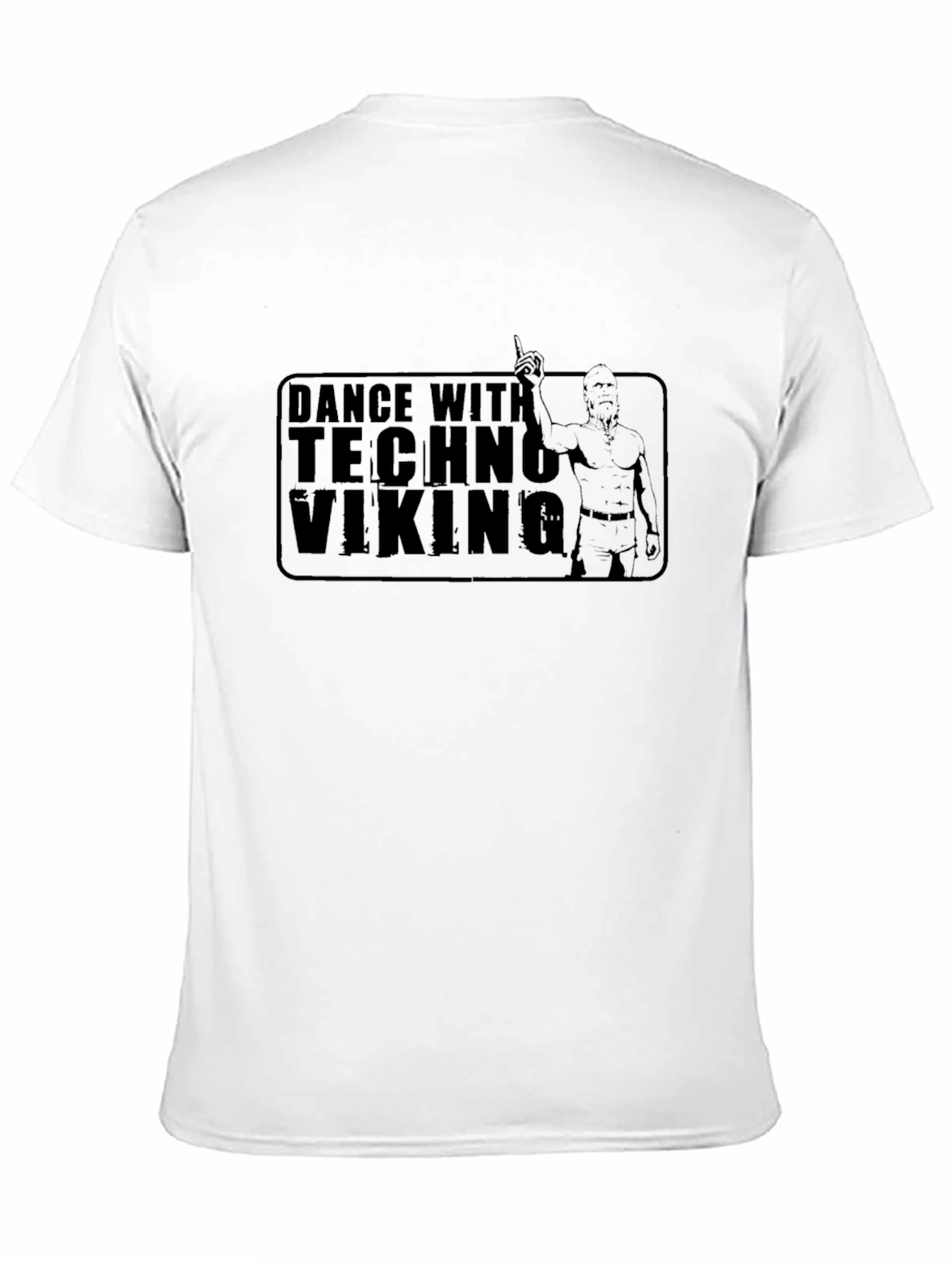 Dance with Techno Viking T-Shirt - Black
