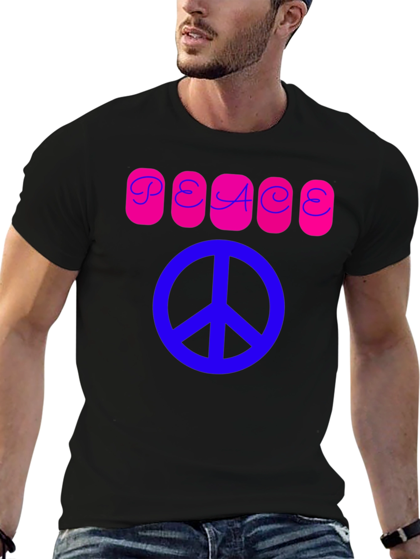 Peace Graphic Tee - Stylish & Comfortable