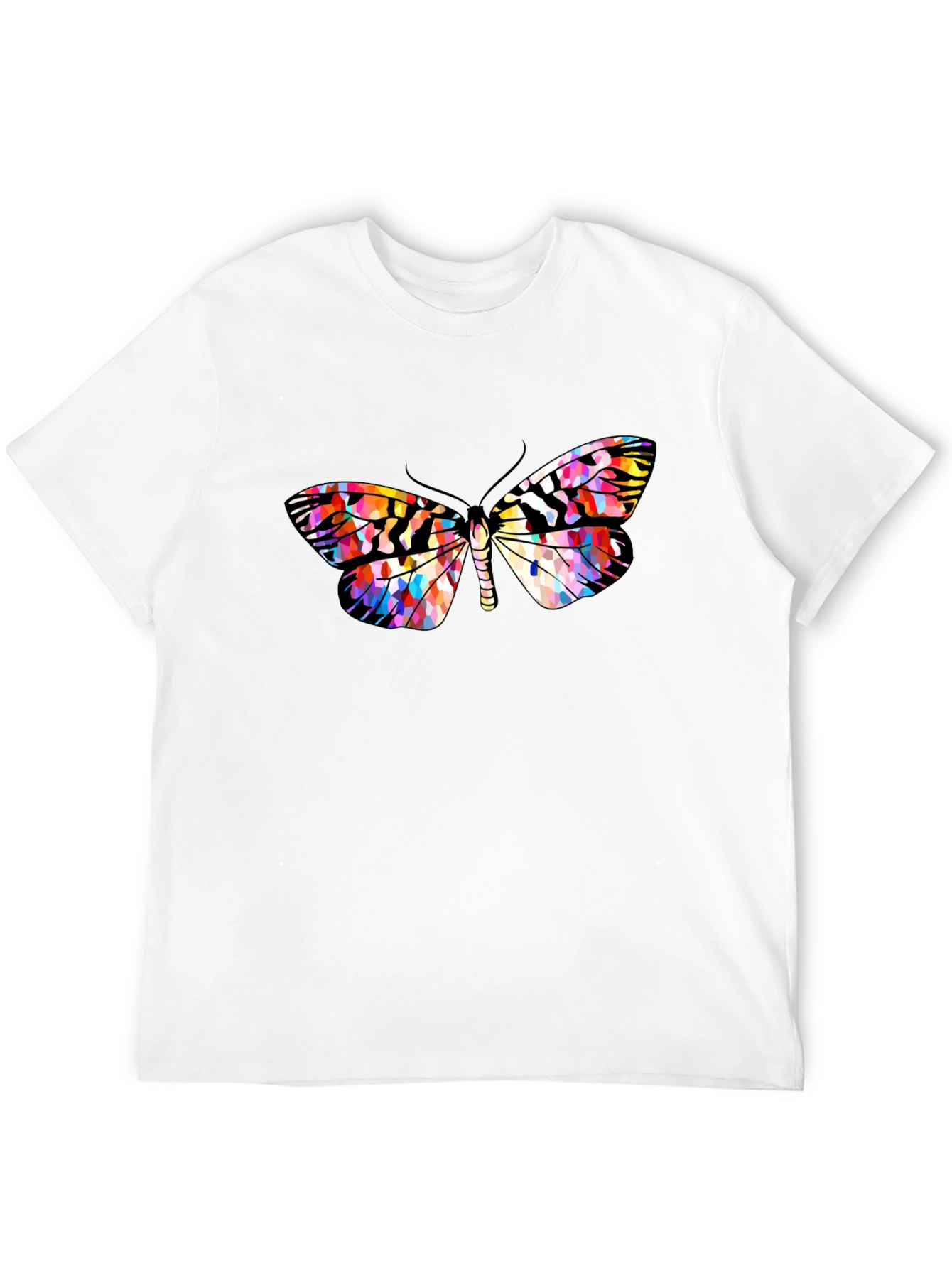Butterfly Graphic Black T-Shirt | Stylish Mens Casual Tee