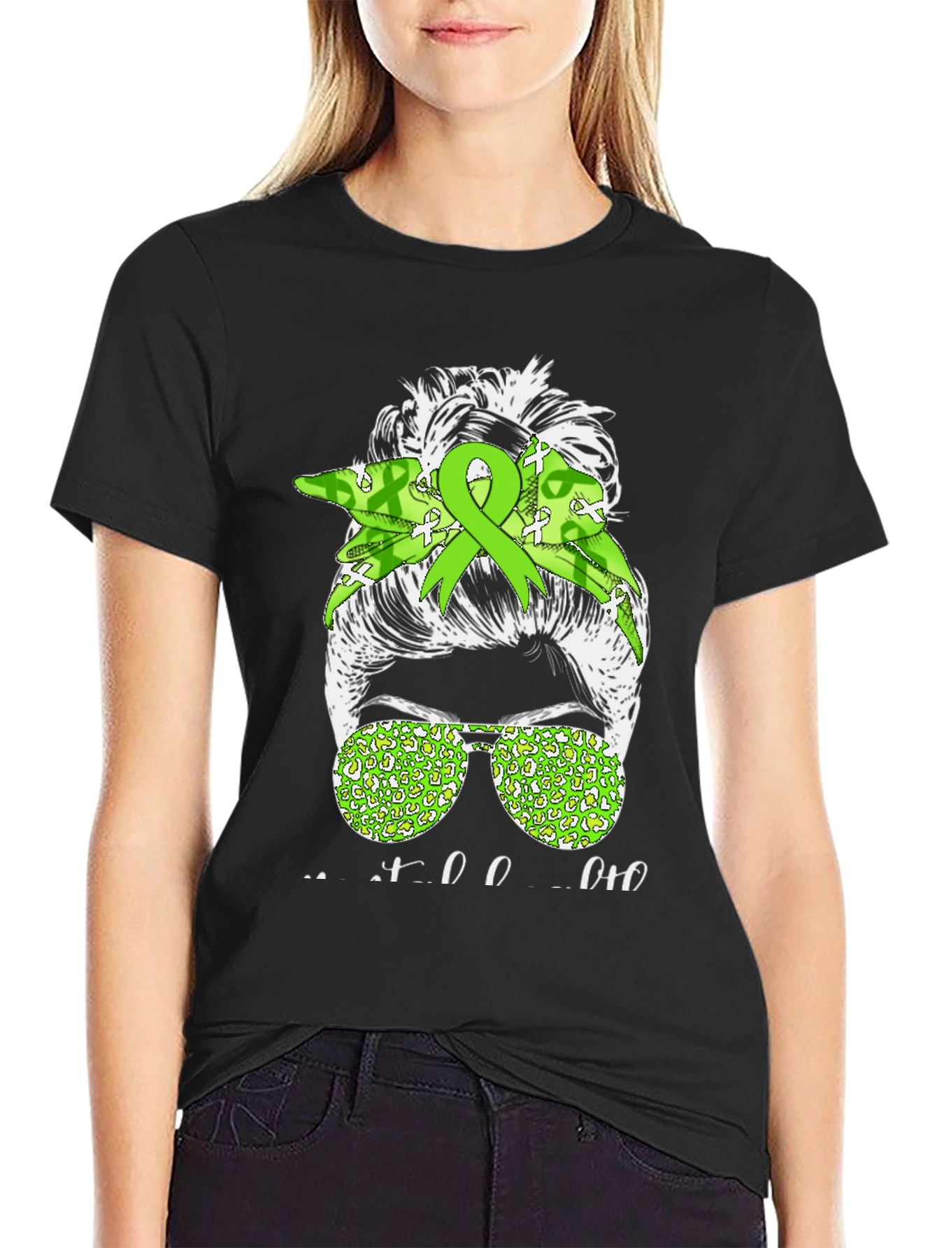 Messy Bun Awareness Tee