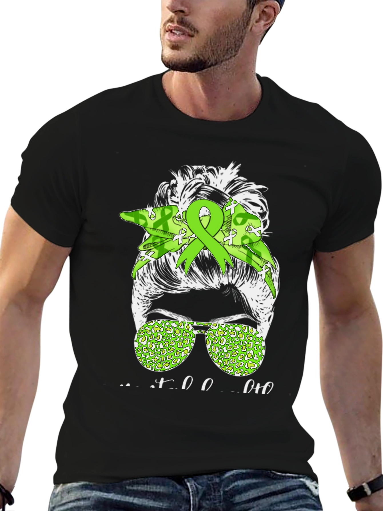 Messy Bun Awareness Tee