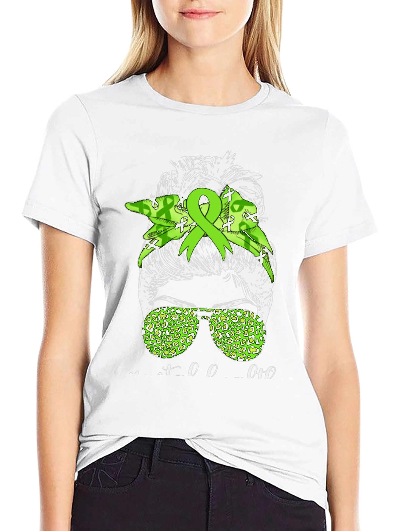 Messy Bun Awareness Tee