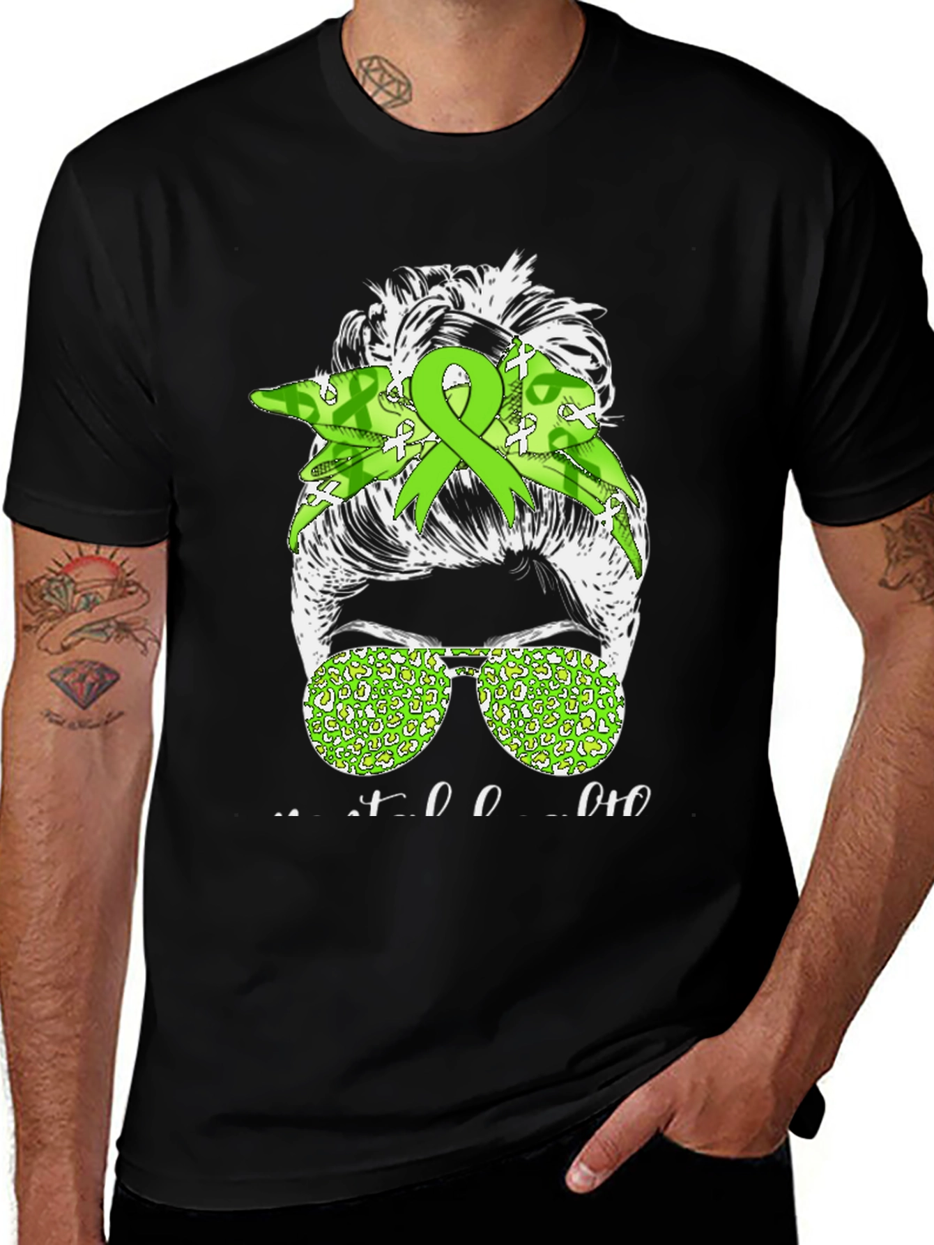 Messy Bun Awareness Tee