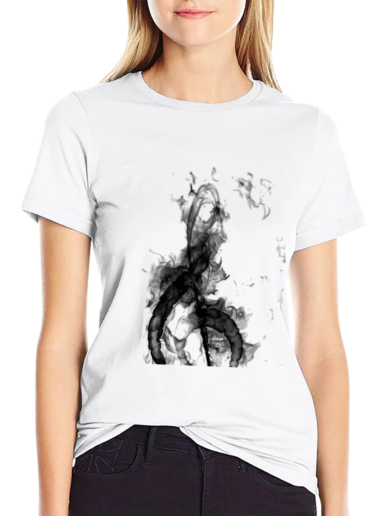 Smokey Figure Graphic T-Shirt