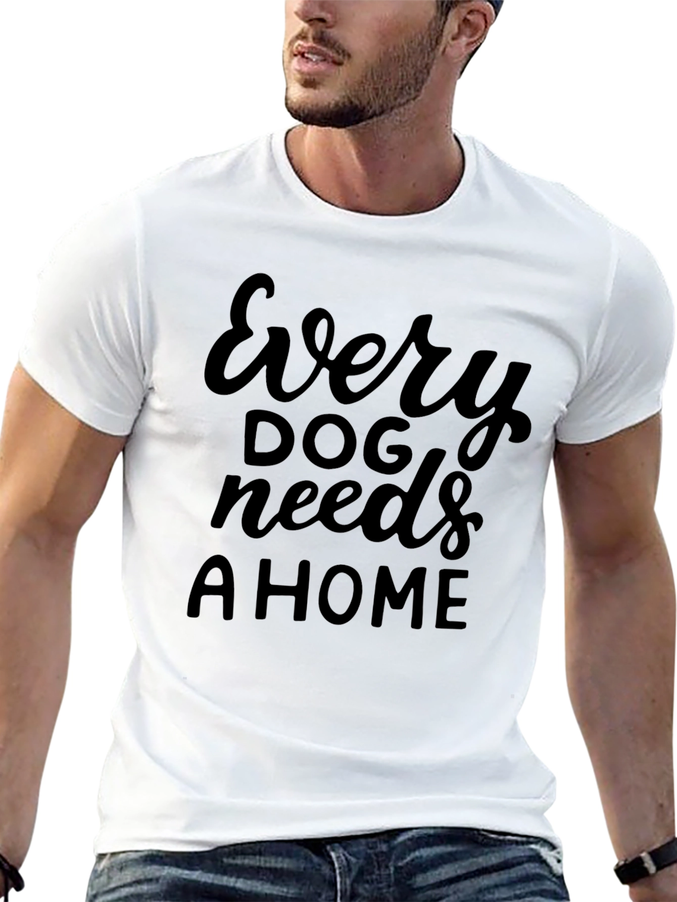 Every Dog Needs A Home Graphic Tee