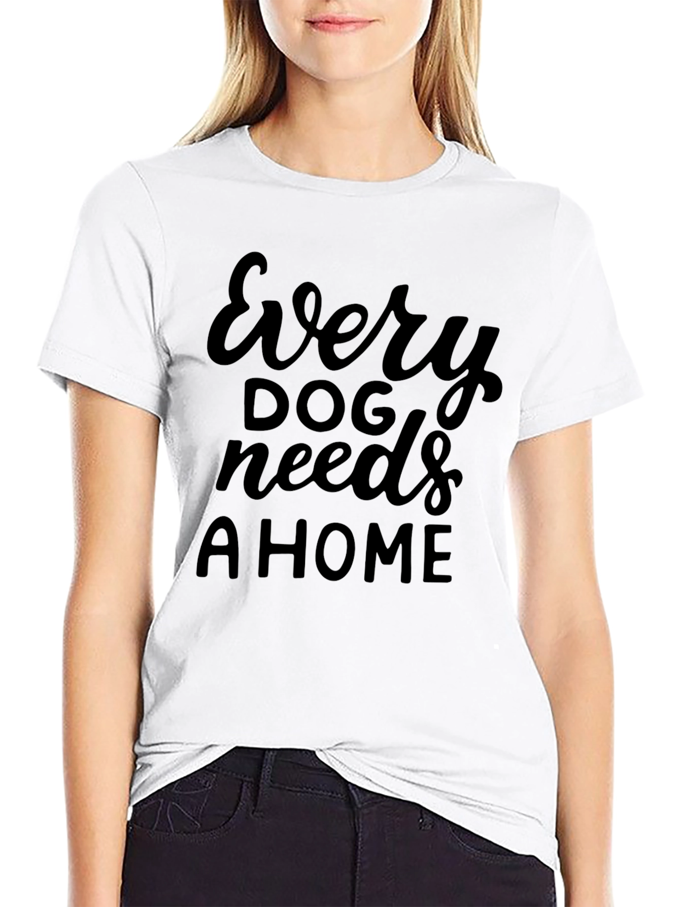 Every Dog Needs A Home Graphic Tee