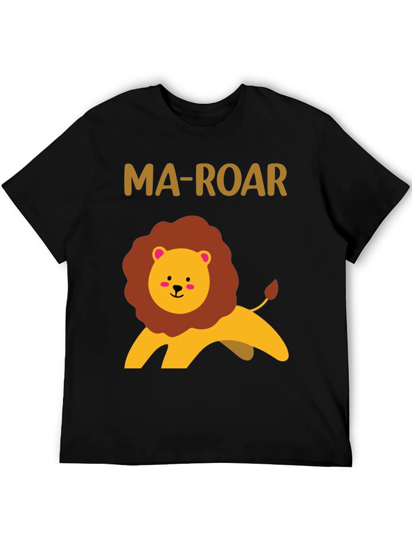 MA-ROAR Funny Lion Graphic Tee