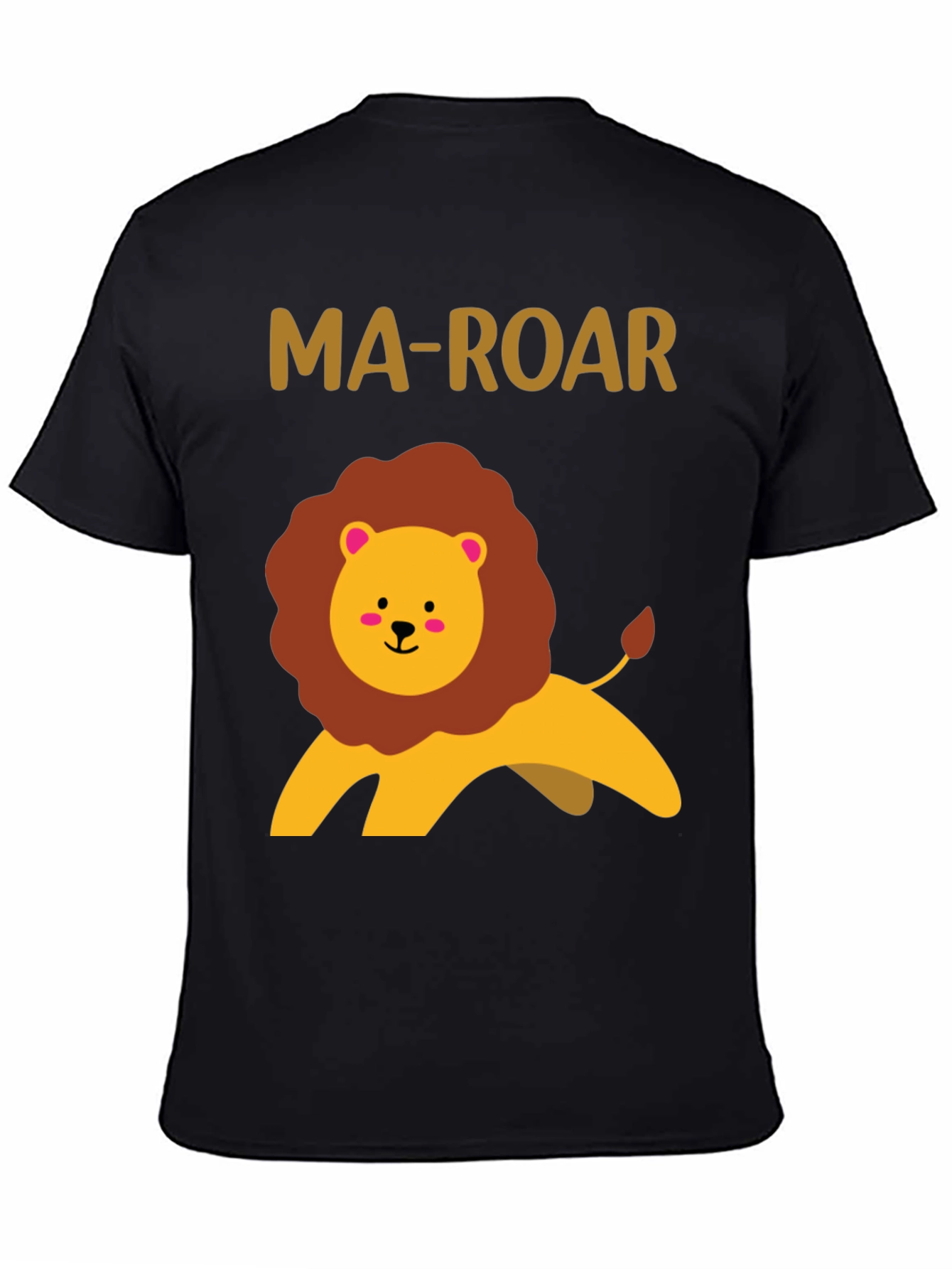 MA-ROAR Funny Lion Graphic Tee