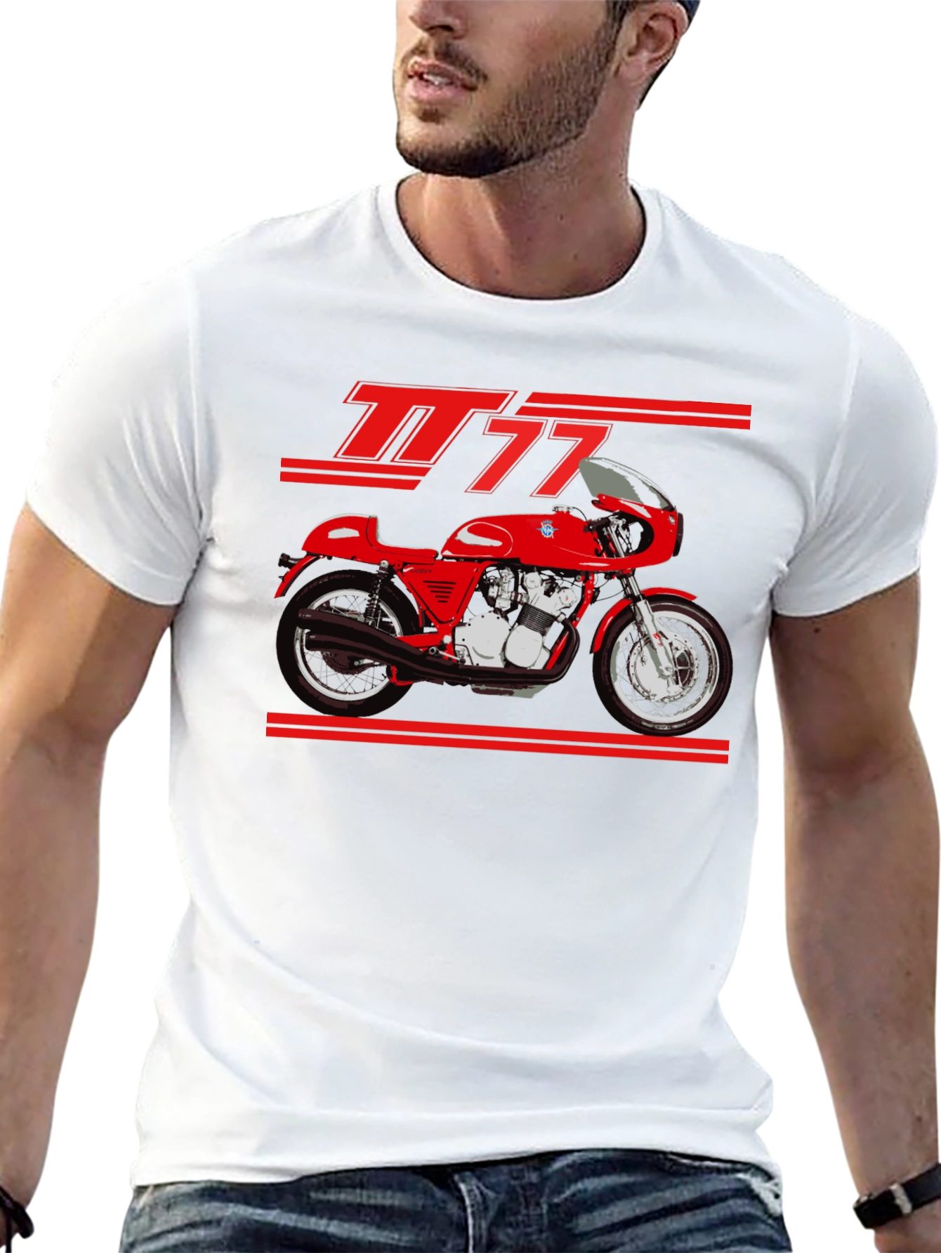 MV Agusta 777 Motorcycle Graphic T-Shirt