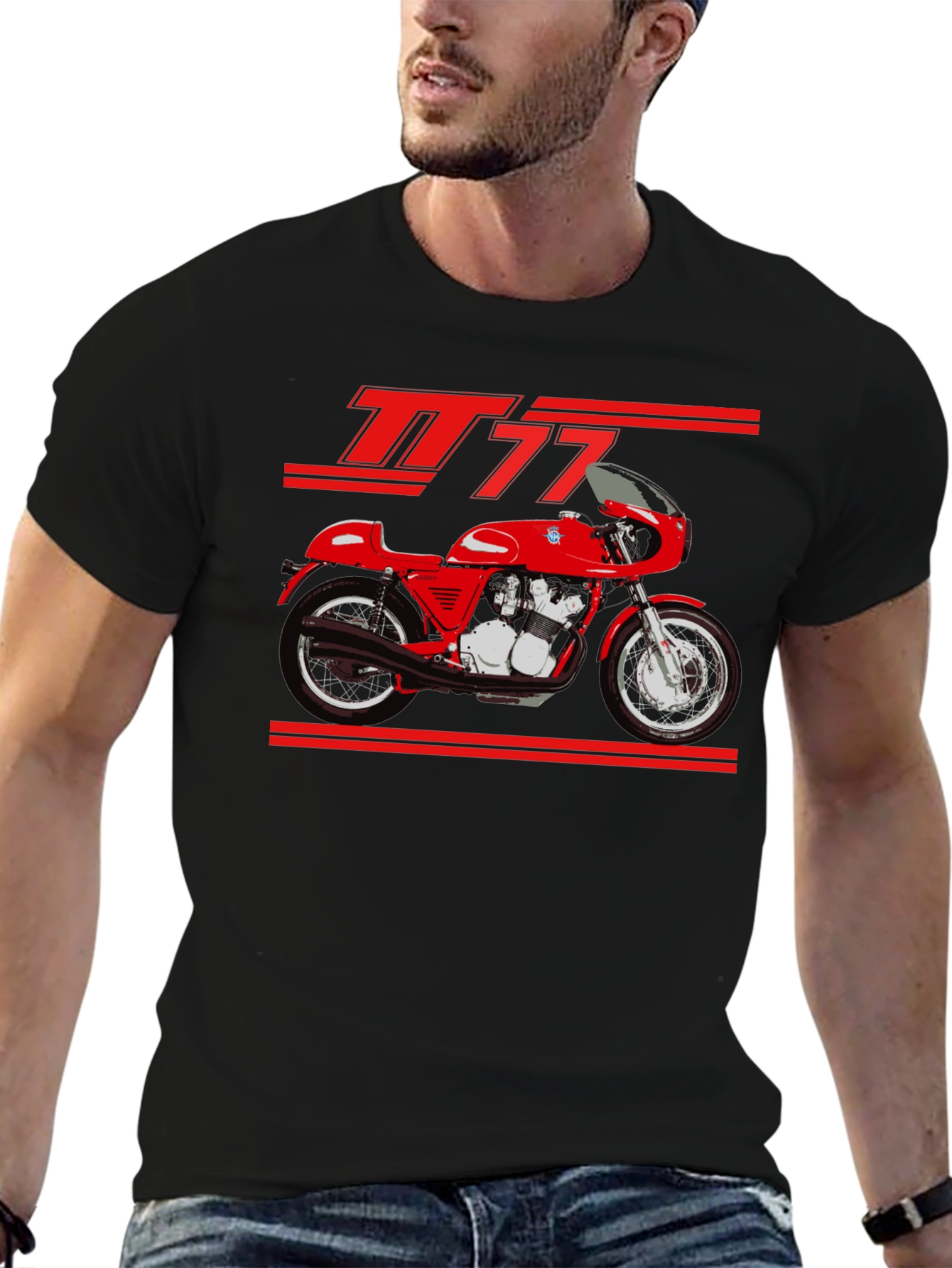 MV Agusta 777 Motorcycle Graphic T-Shirt
