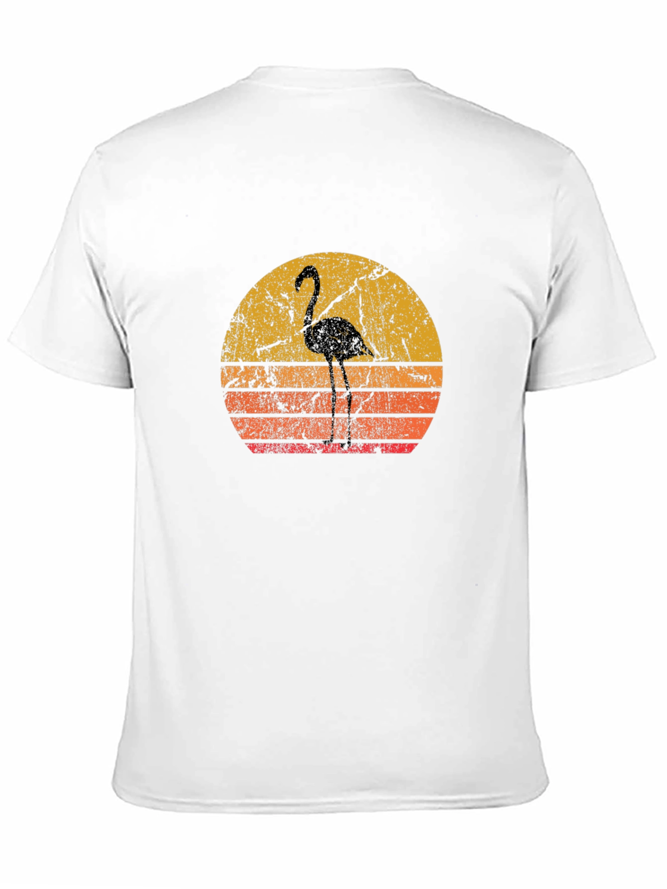 Retro Flamingo Sunset T-Shirt