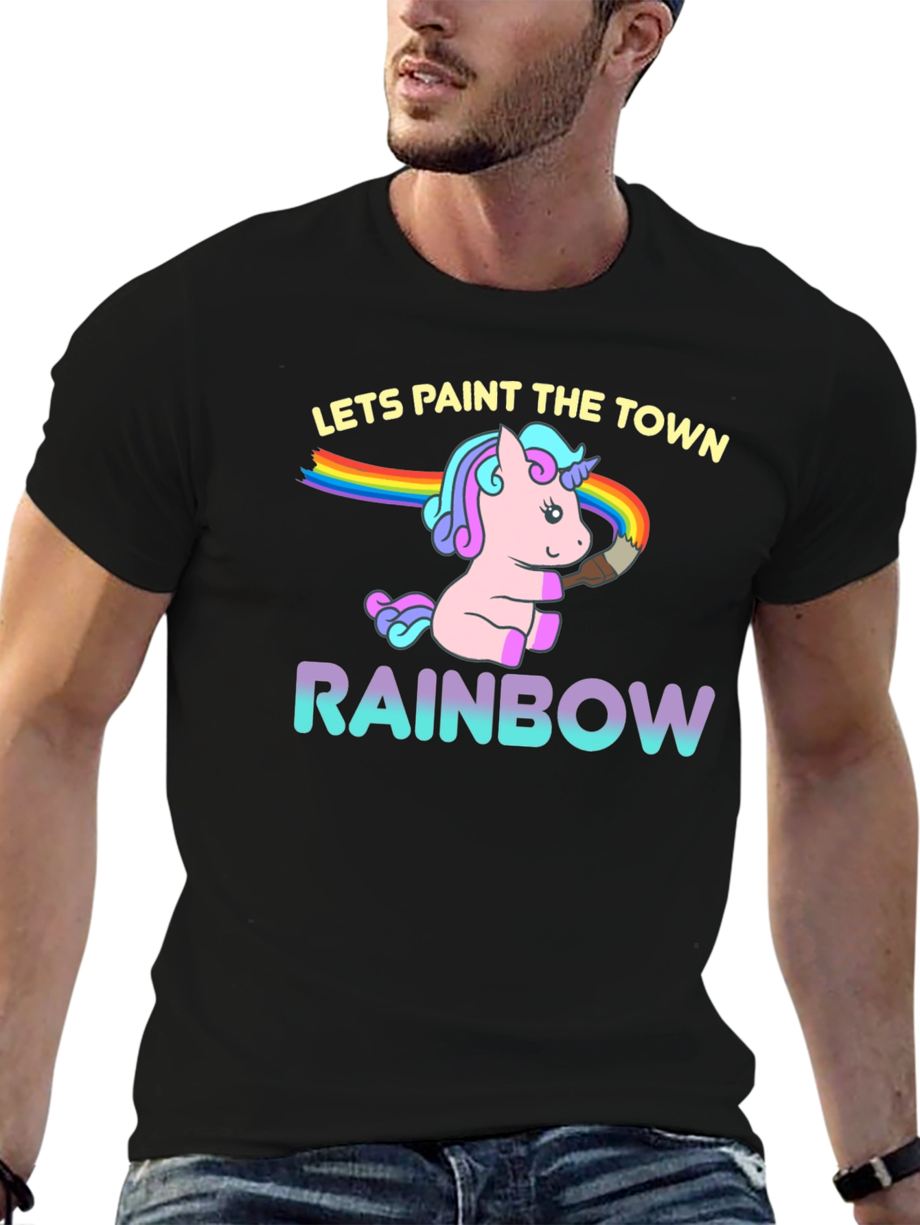Paint the Town Rainbow T-Shirt