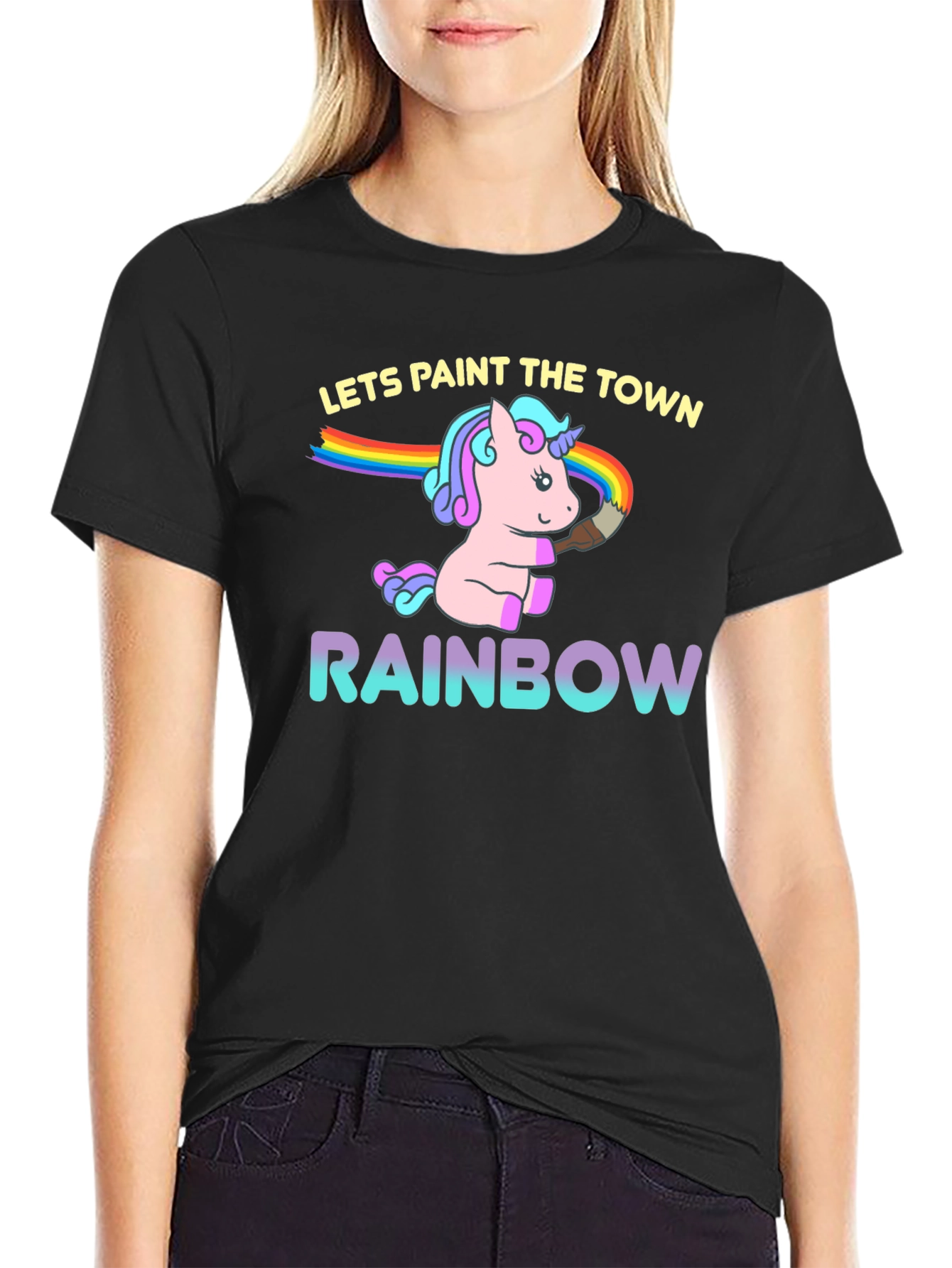 Paint the Town Rainbow T-Shirt