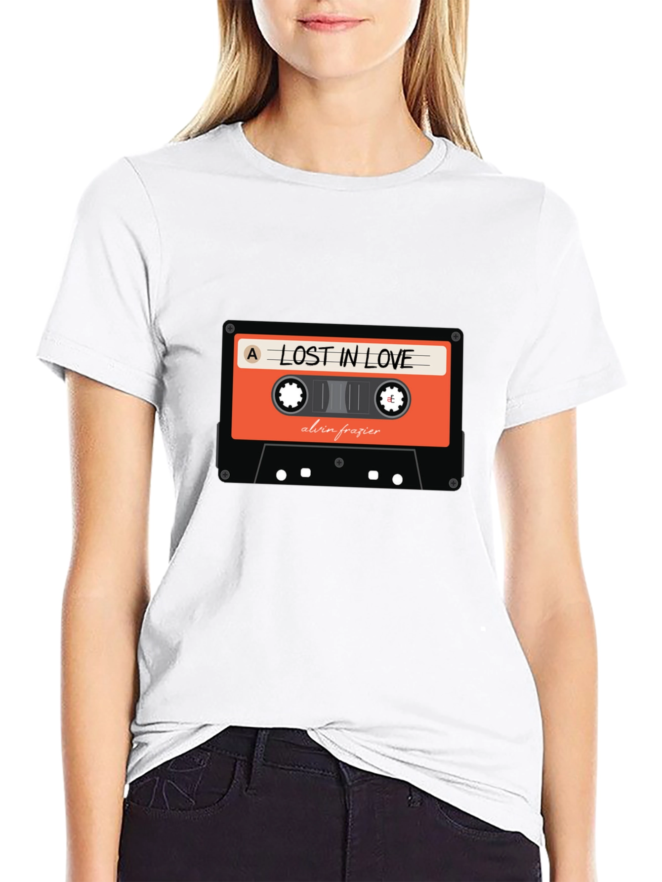 Lost In Love Cassette Tape Graphic Tee