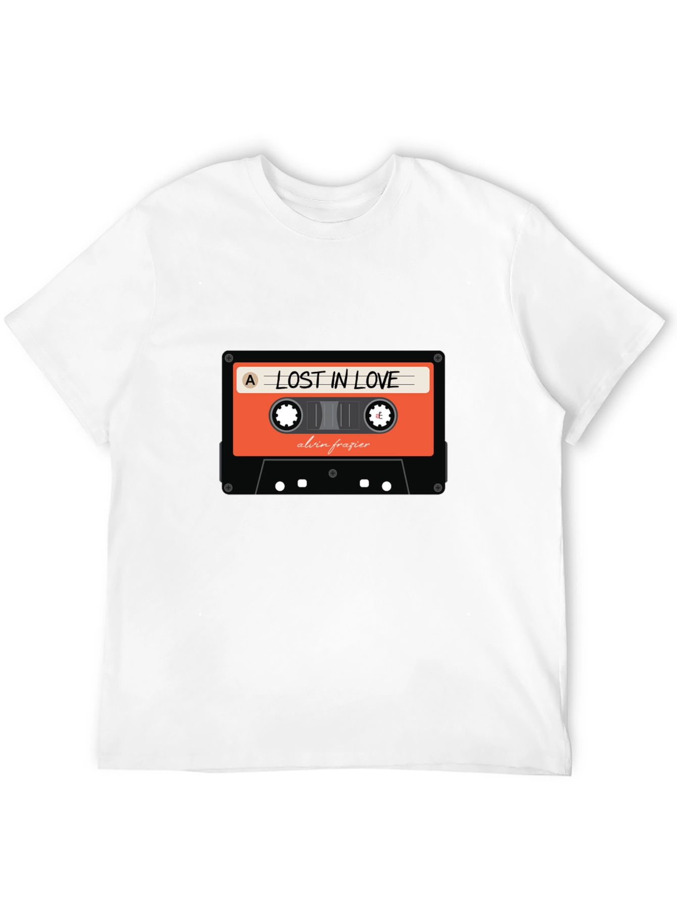 Lost In Love Cassette Tape Graphic Tee