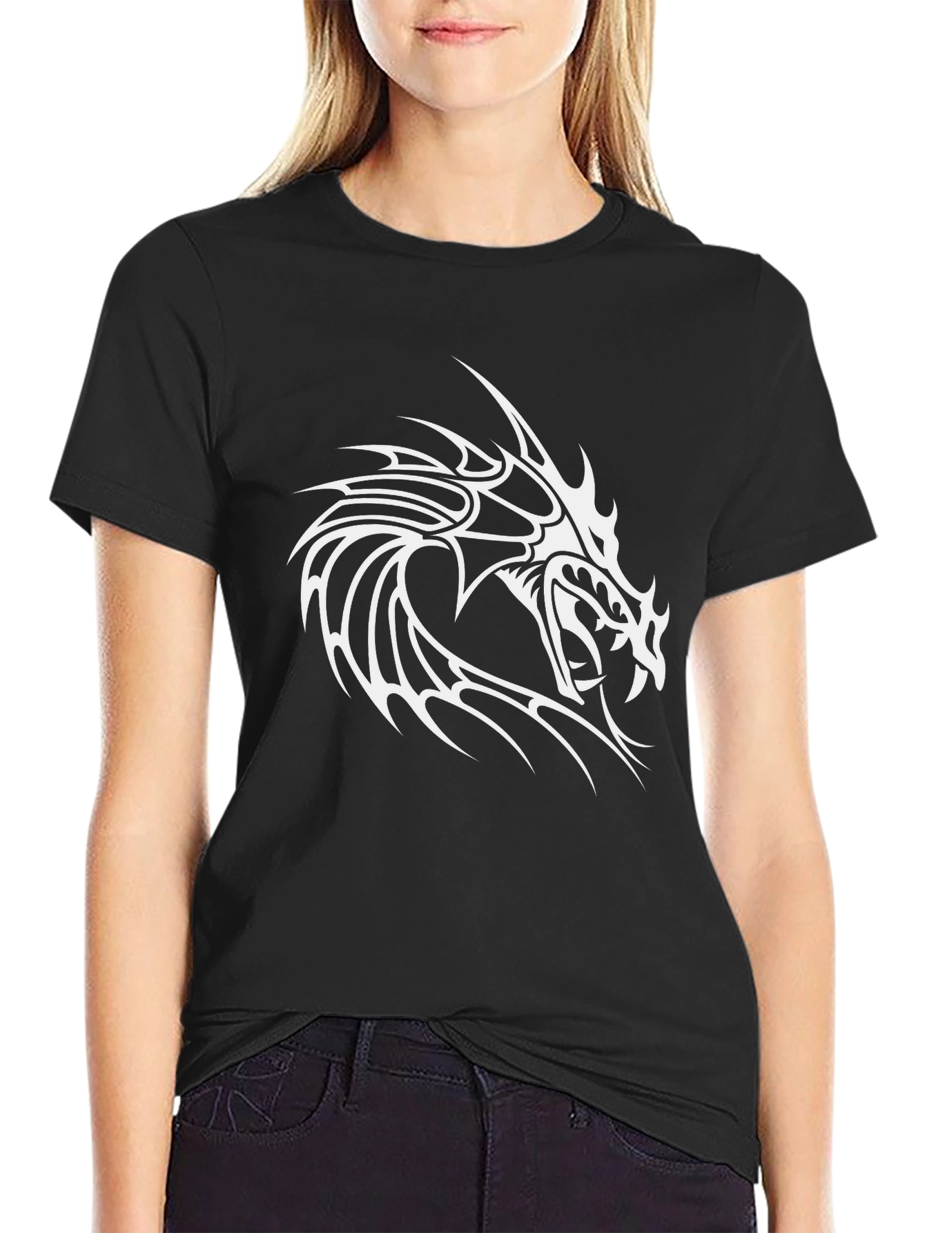 Dragon Graphic Black T-Shirt