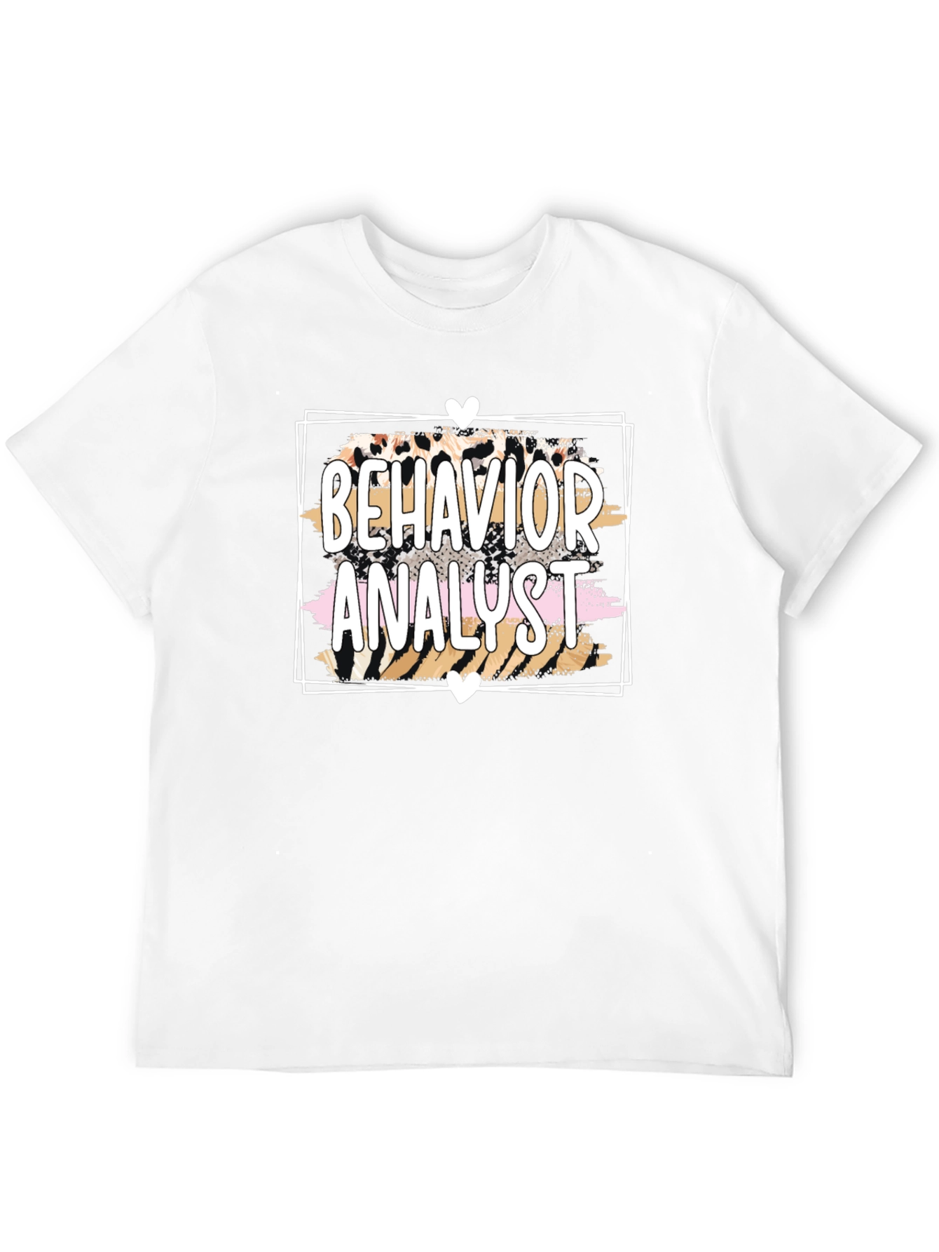 Behavior Analyst Leopard Print T-Shirt