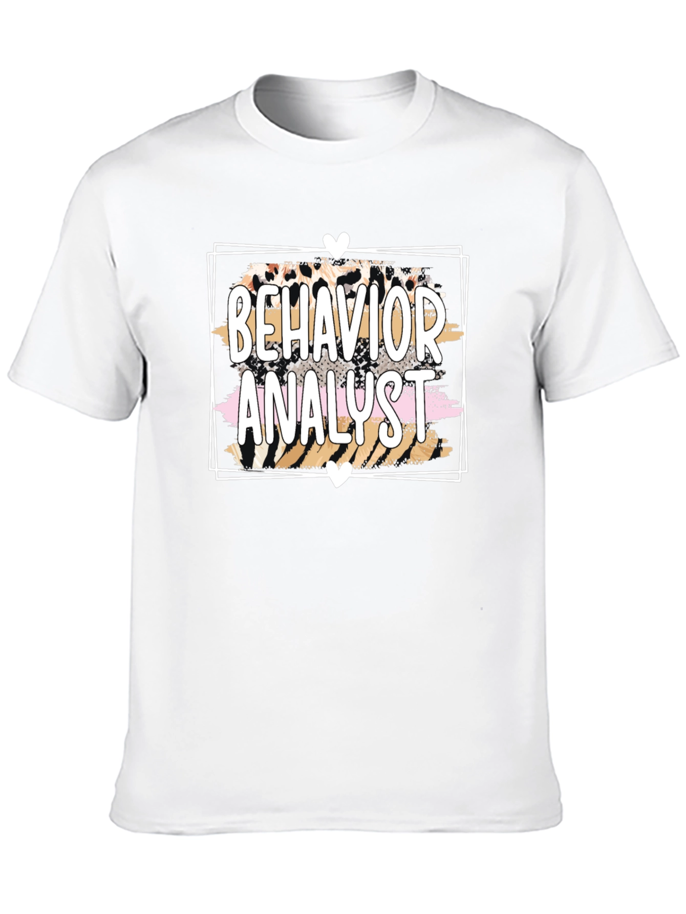 Behavior Analyst Leopard Print T-Shirt