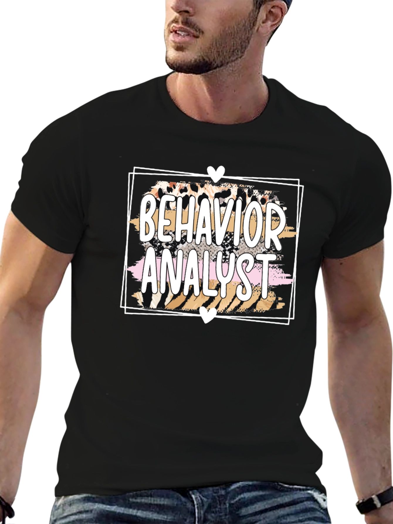 Behavior Analyst Leopard Print T-Shirt