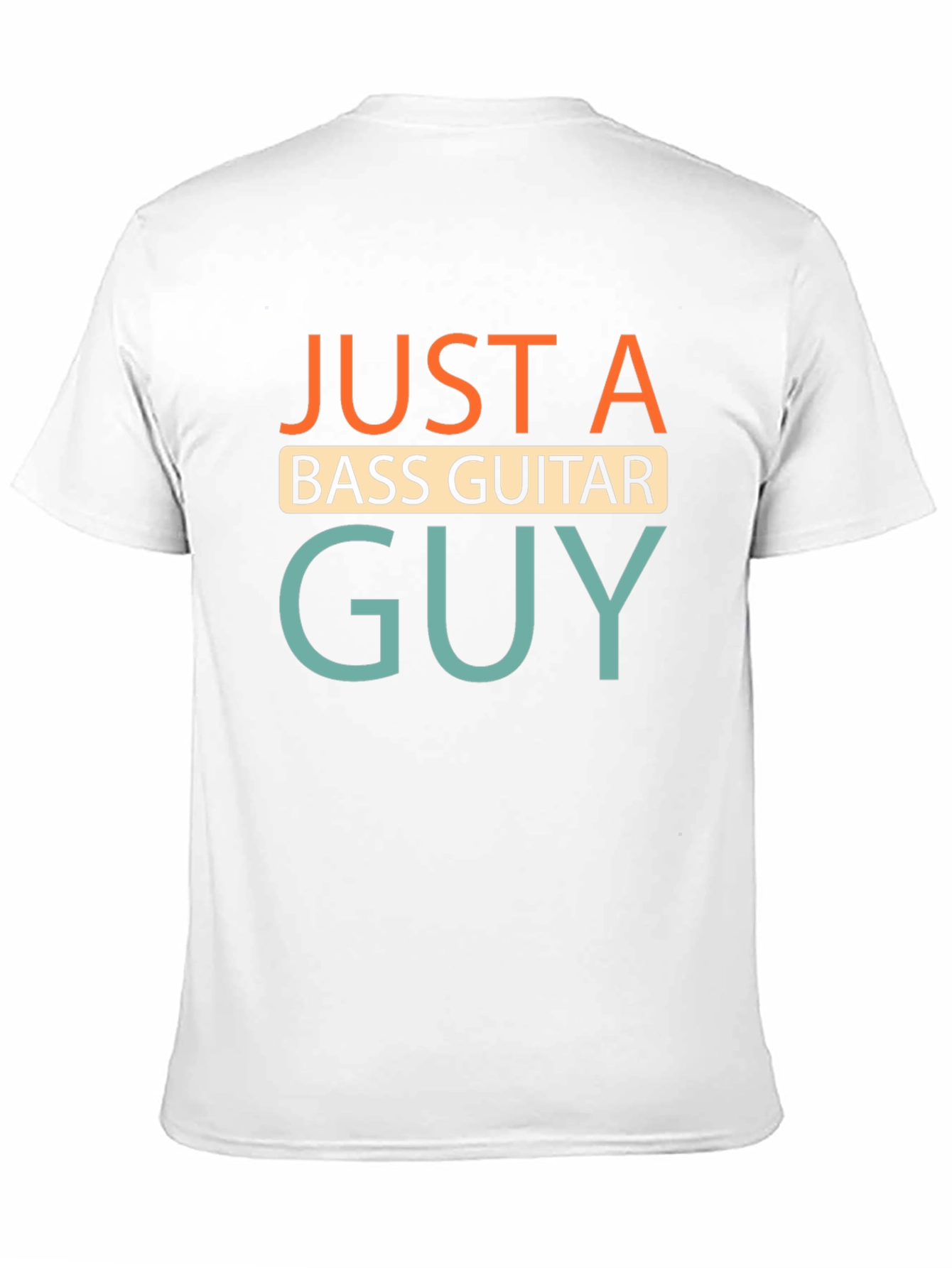Just A Bass Guitar Guy T-Shirt - Black