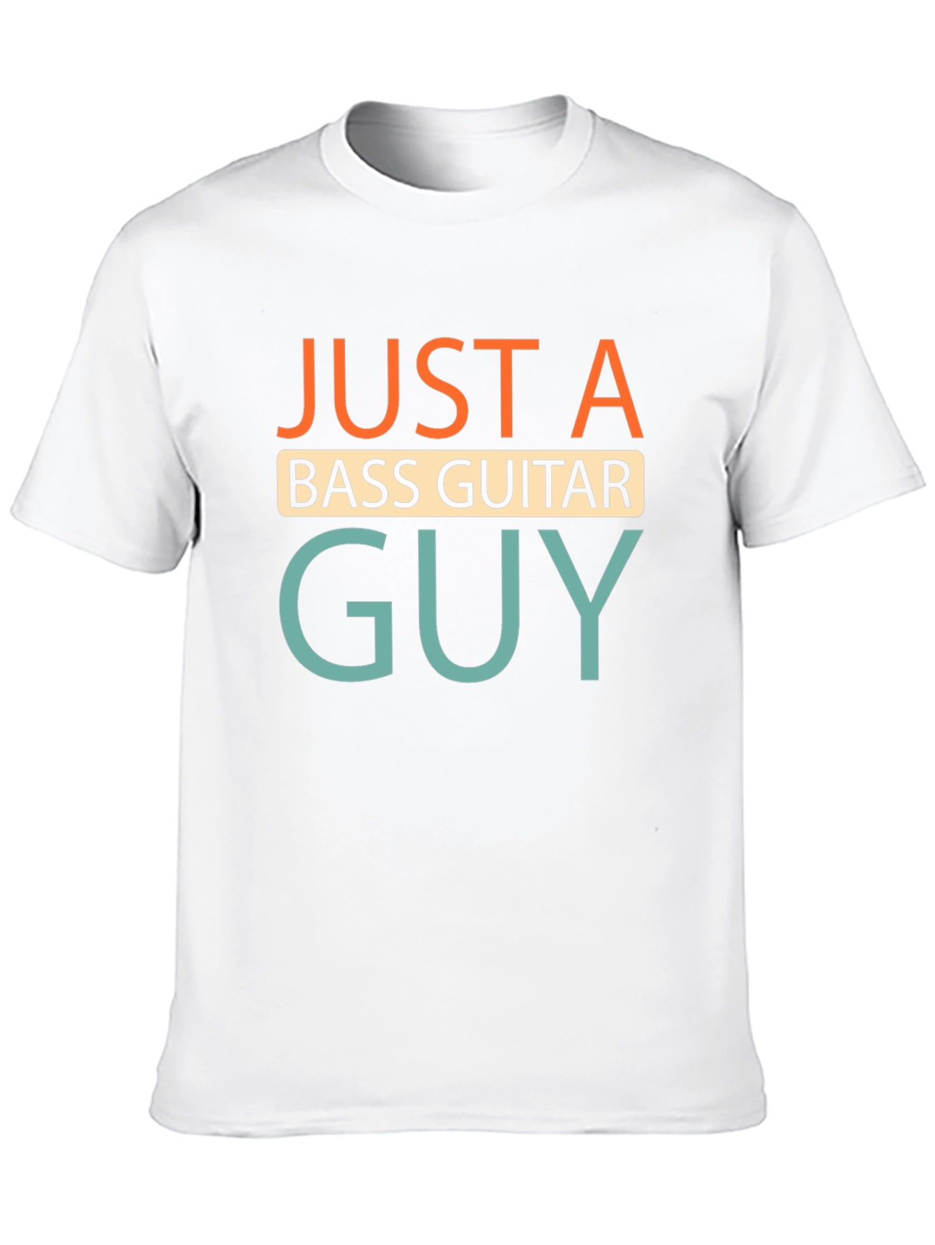 Just A Bass Guitar Guy T-Shirt - Black