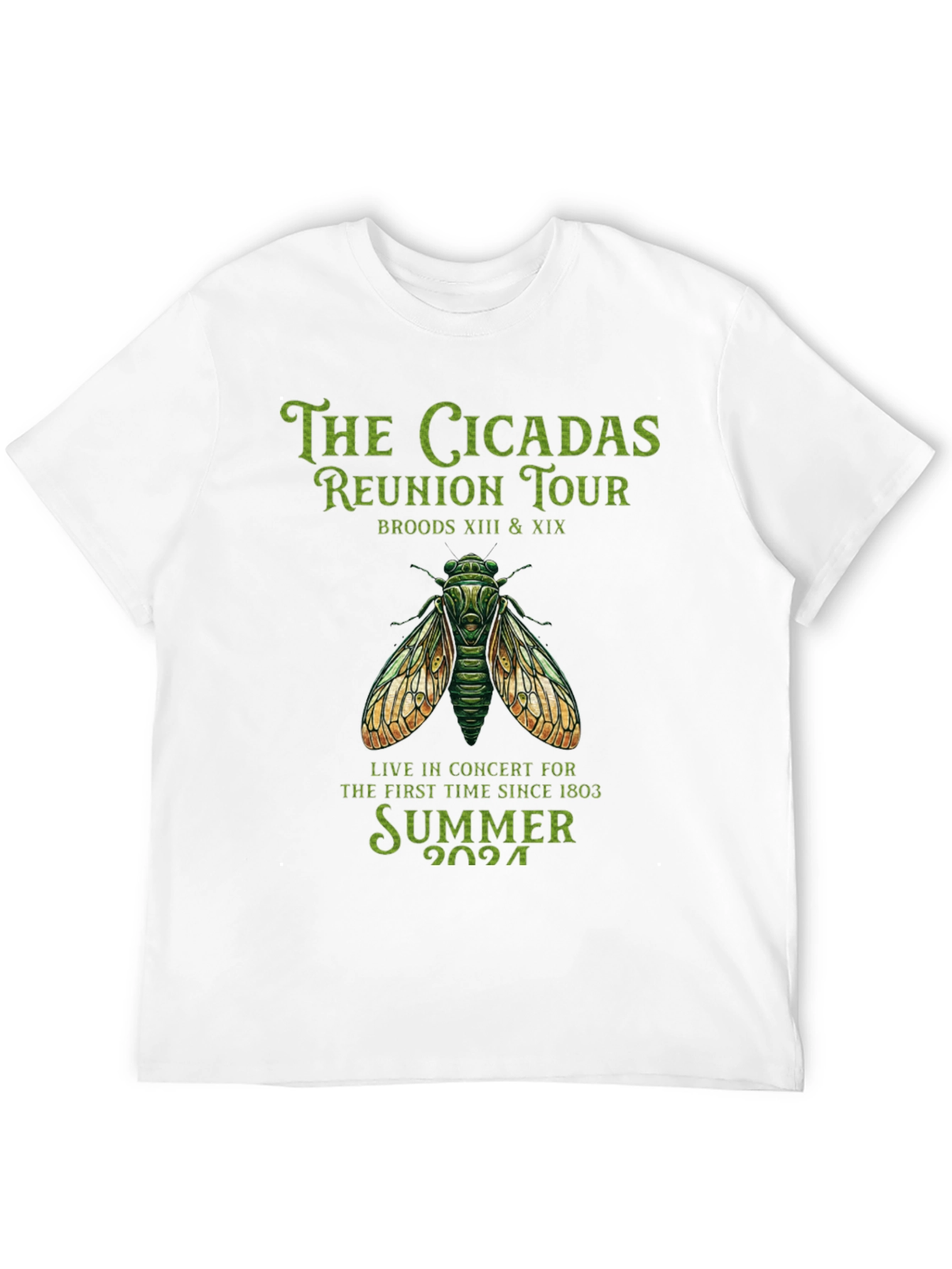 Cicadas Reunion Tour 2024 T-Shirt