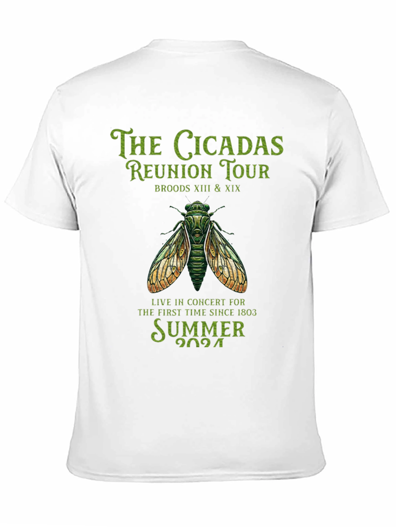 Cicadas Reunion Tour 2024 T-Shirt