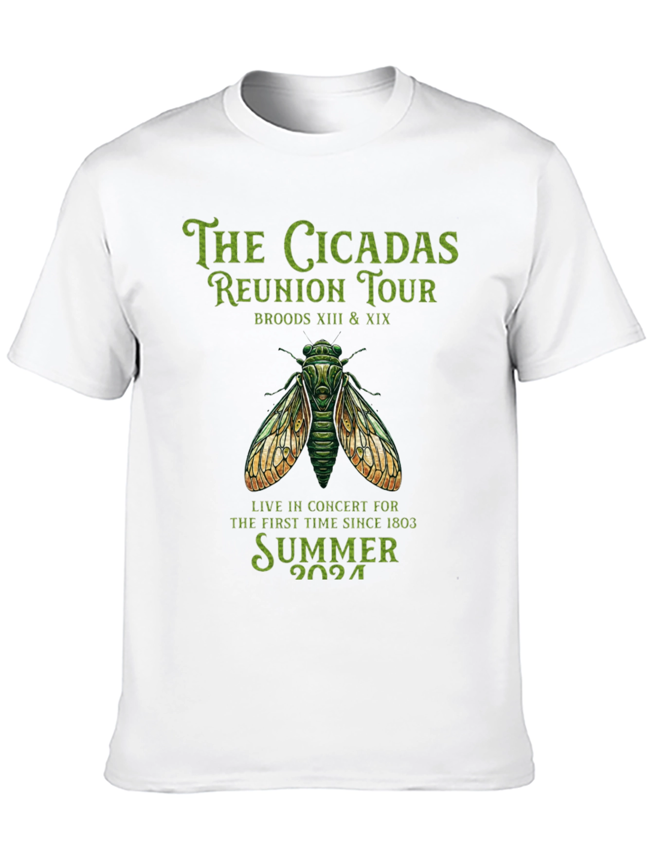 Cicadas Reunion Tour 2024 T-Shirt