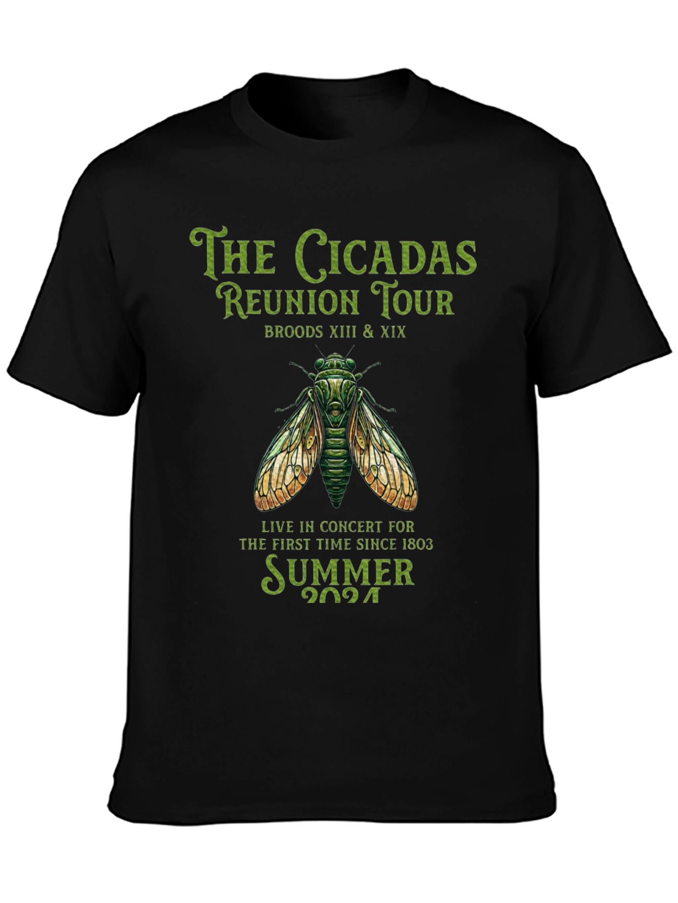 Cicadas Reunion Tour 2024 T-Shirt