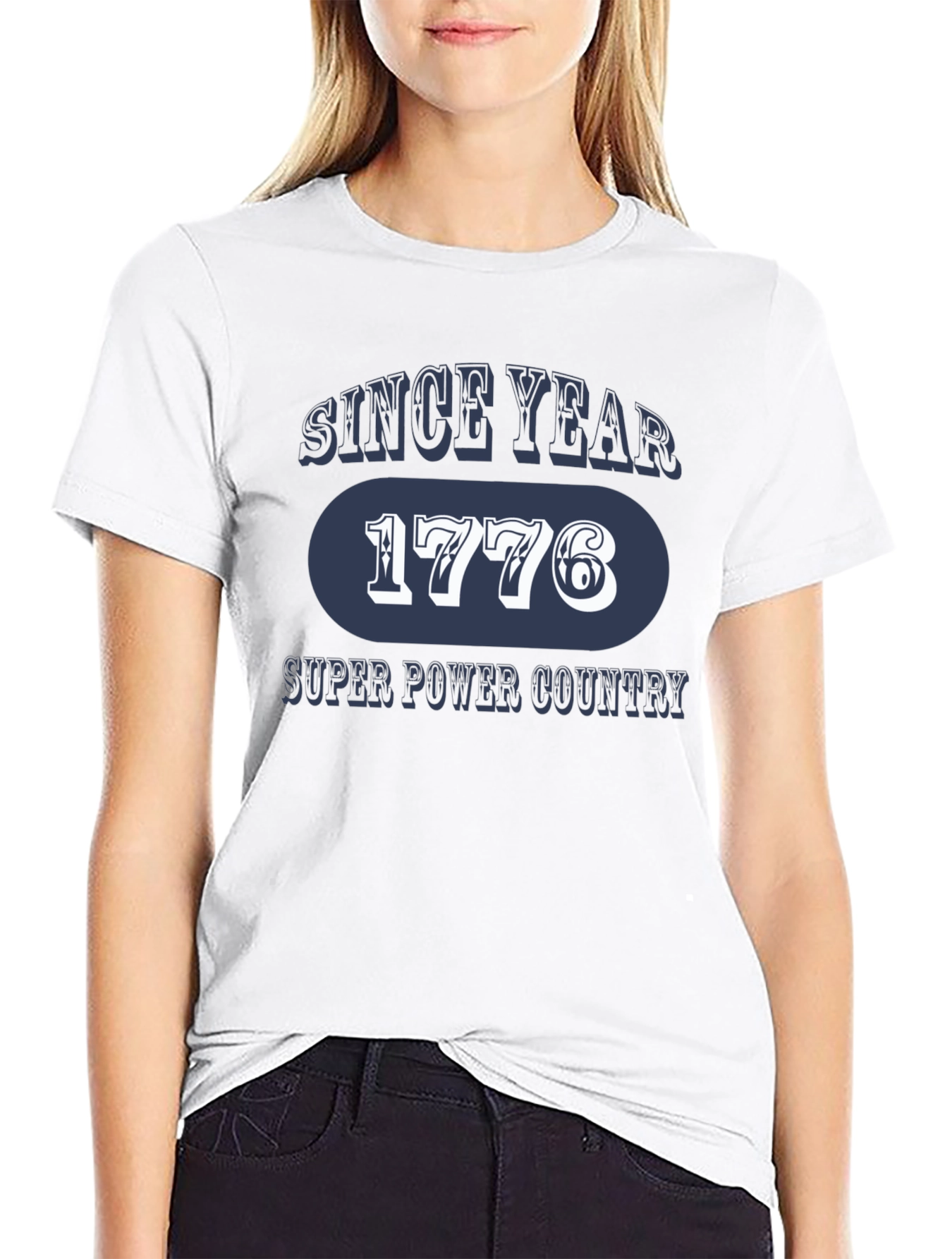 1776 T-Shirt - Super Power Country Tee