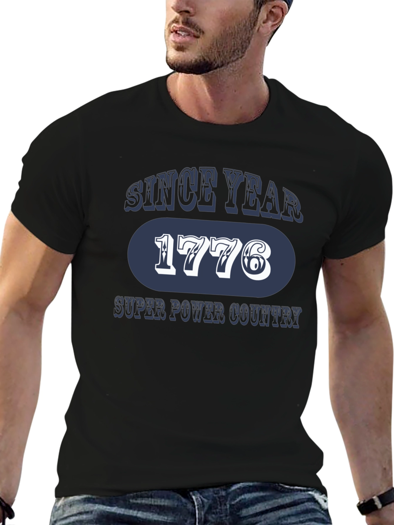 1776 T-Shirt - Super Power Country Tee