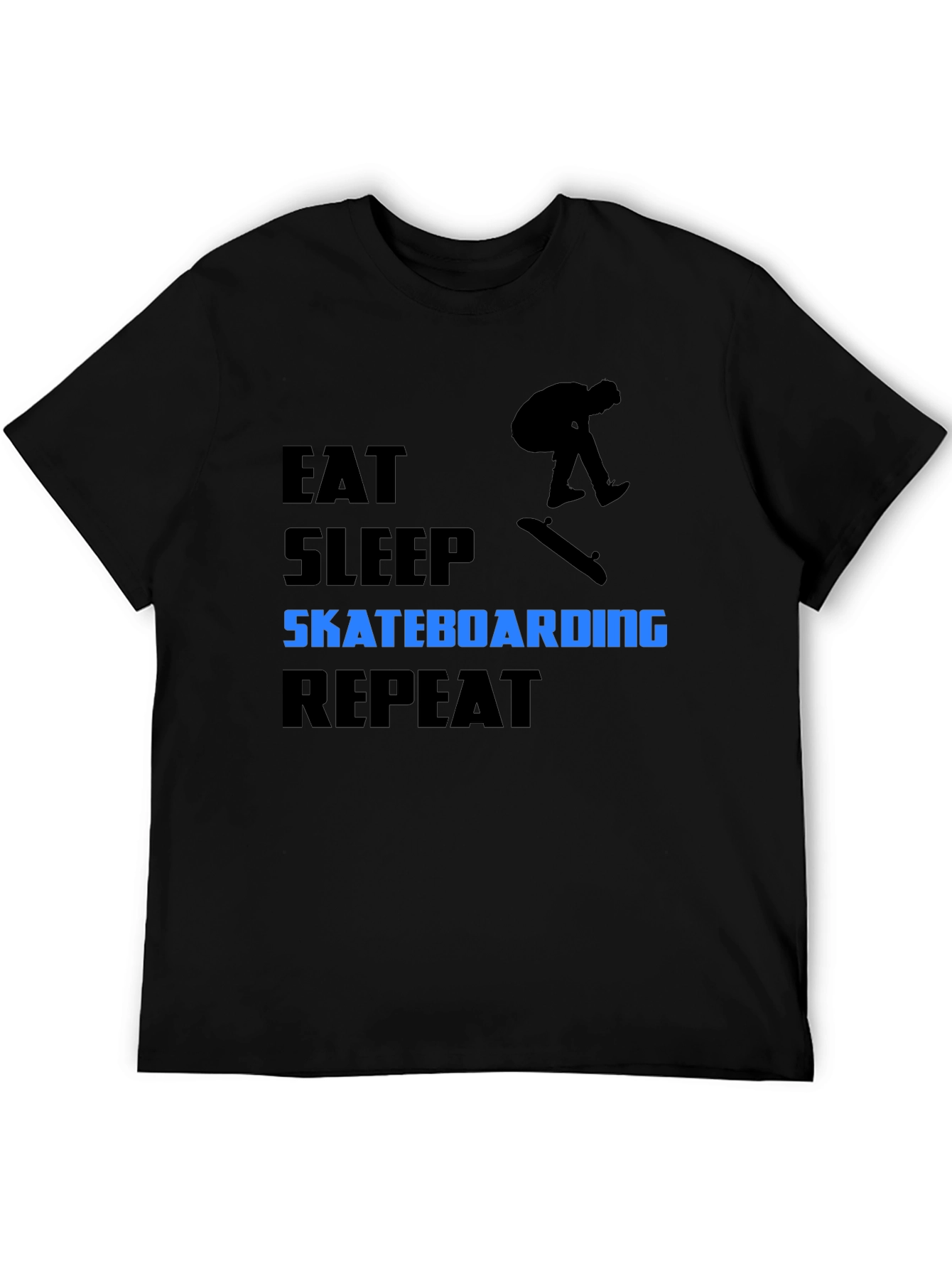 Eat Sleep Skateboarding Repeat T-Shirt