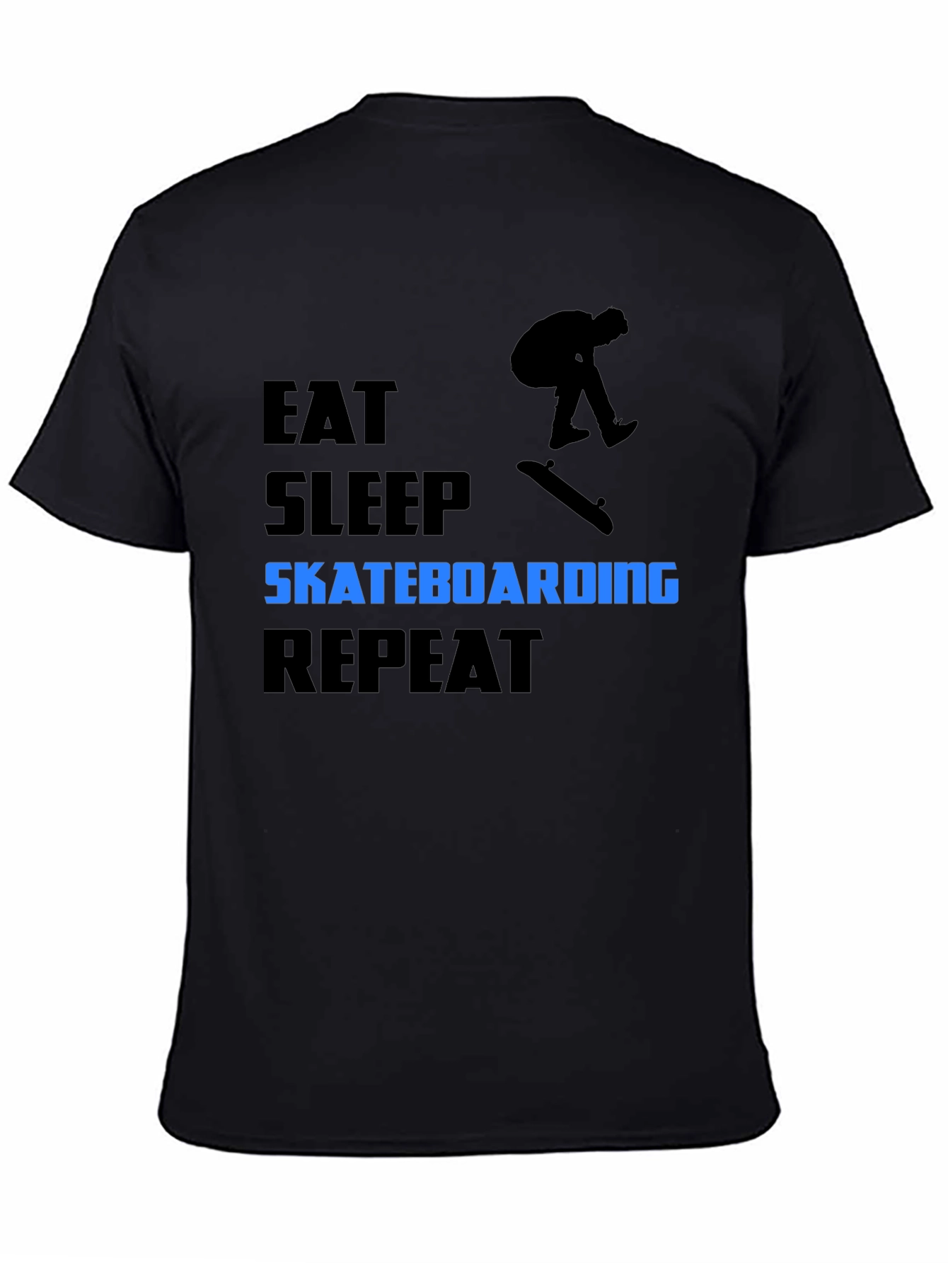 Eat Sleep Skateboarding Repeat T-Shirt