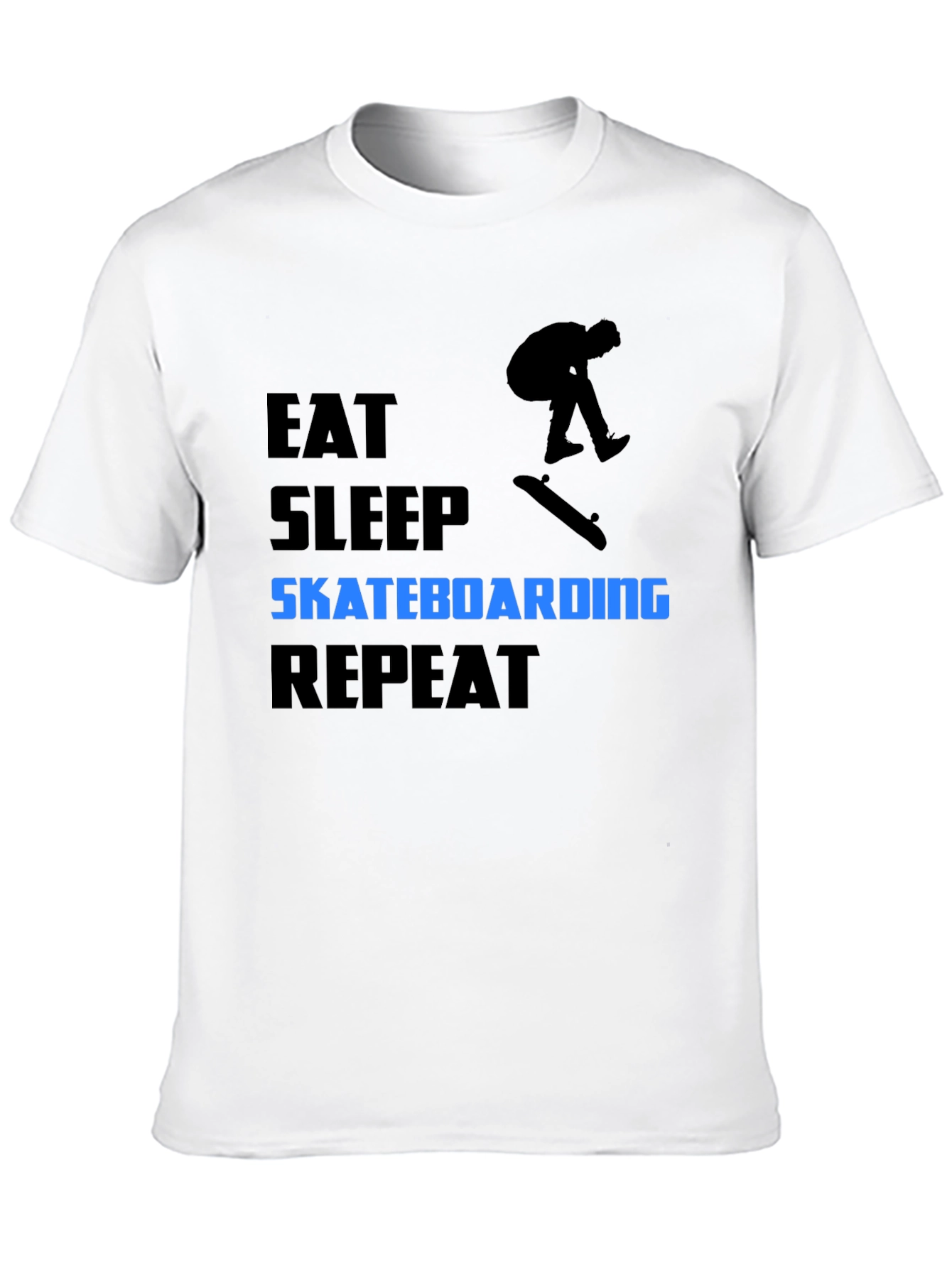 Eat Sleep Skateboarding Repeat T-Shirt