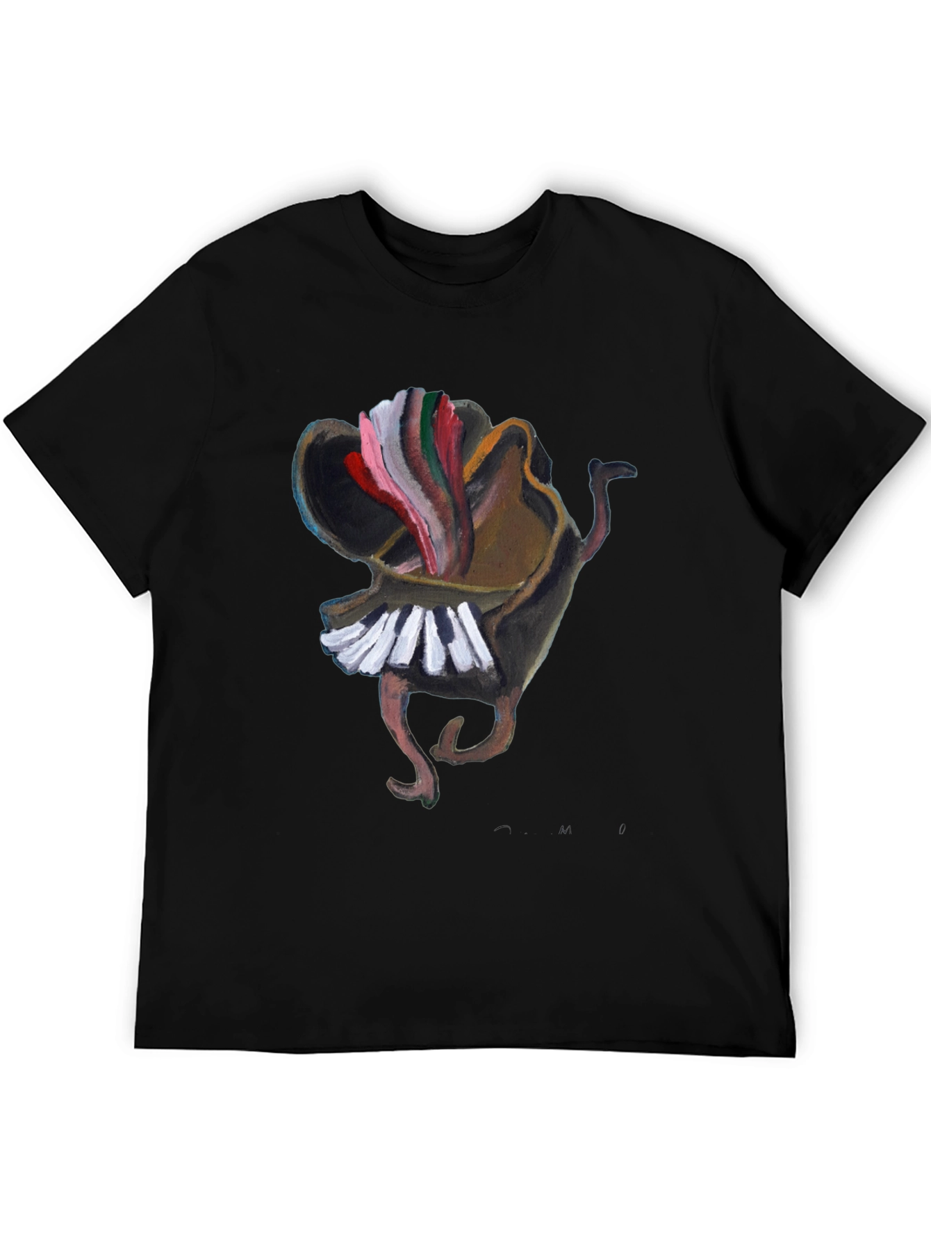 Abstract Piano T-Shirt - Unique Music Lover Tee