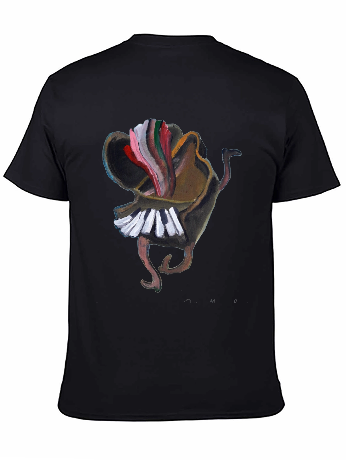 Abstract Piano T-Shirt - Unique Music Lover Tee