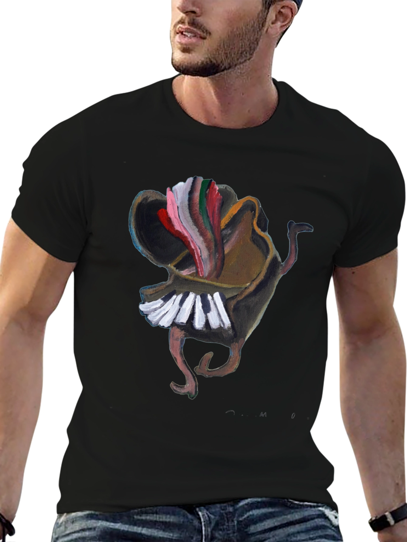 Abstract Piano T-Shirt - Unique Music Lover Tee