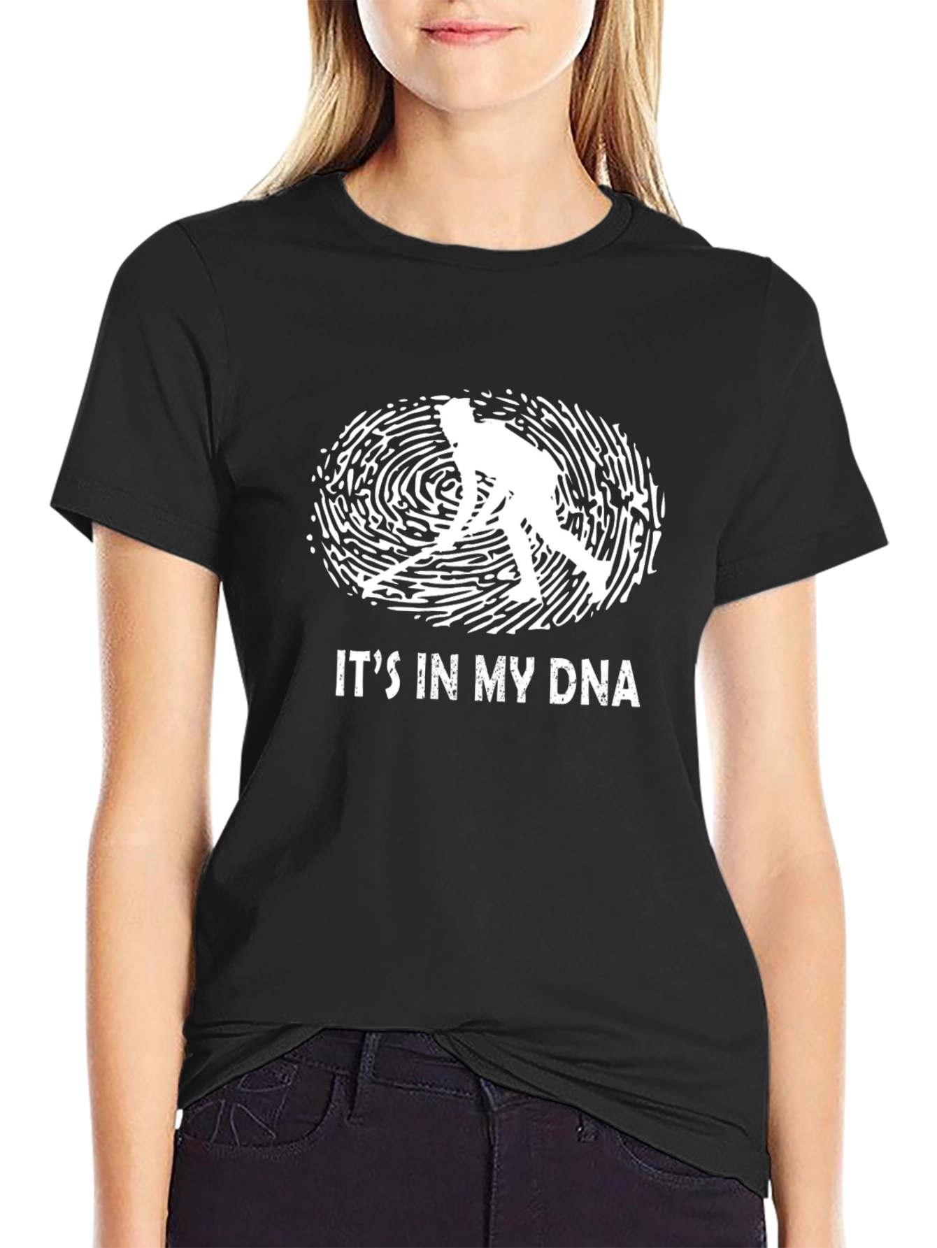 Hockey DNA T-Shirt - Black