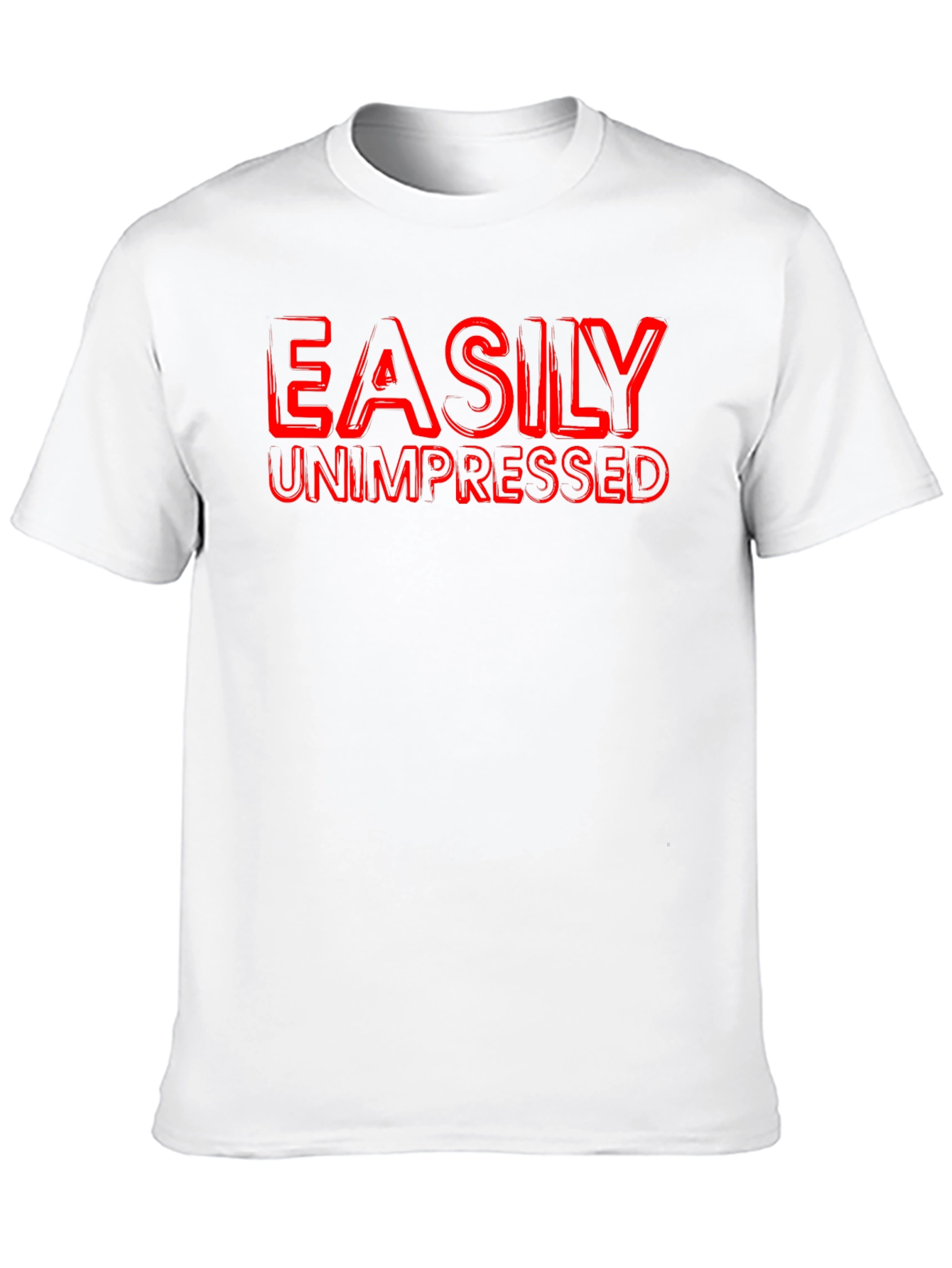 Easily Unimpressed Graphic T-Shirt - Black