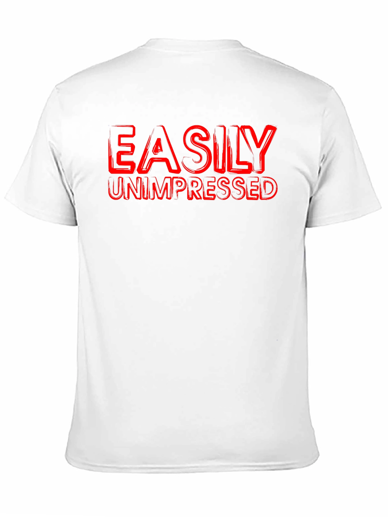 Easily Unimpressed Graphic T-Shirt - Black