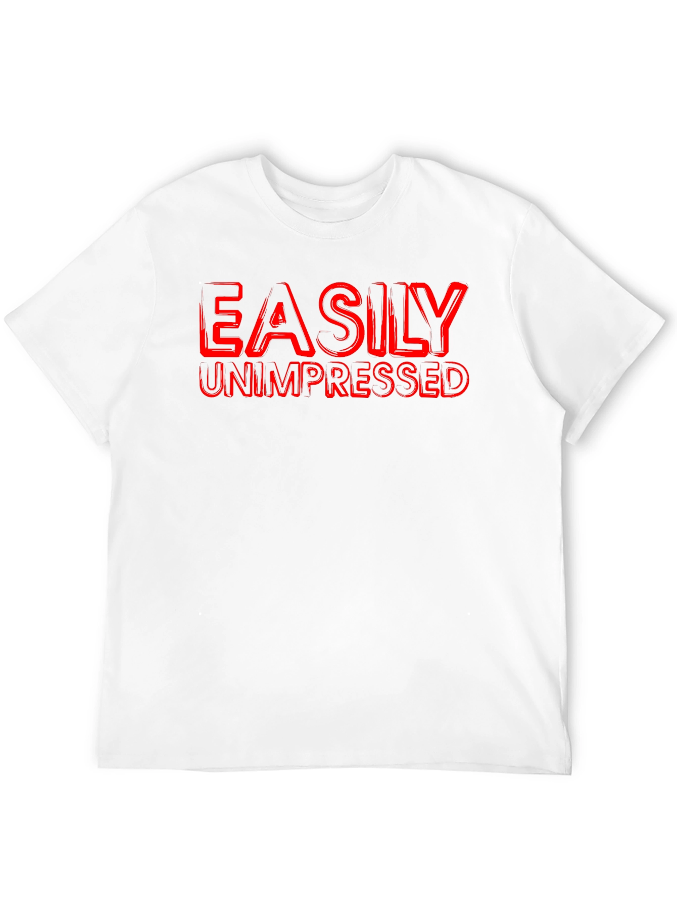 Easily Unimpressed Graphic T-Shirt - Black