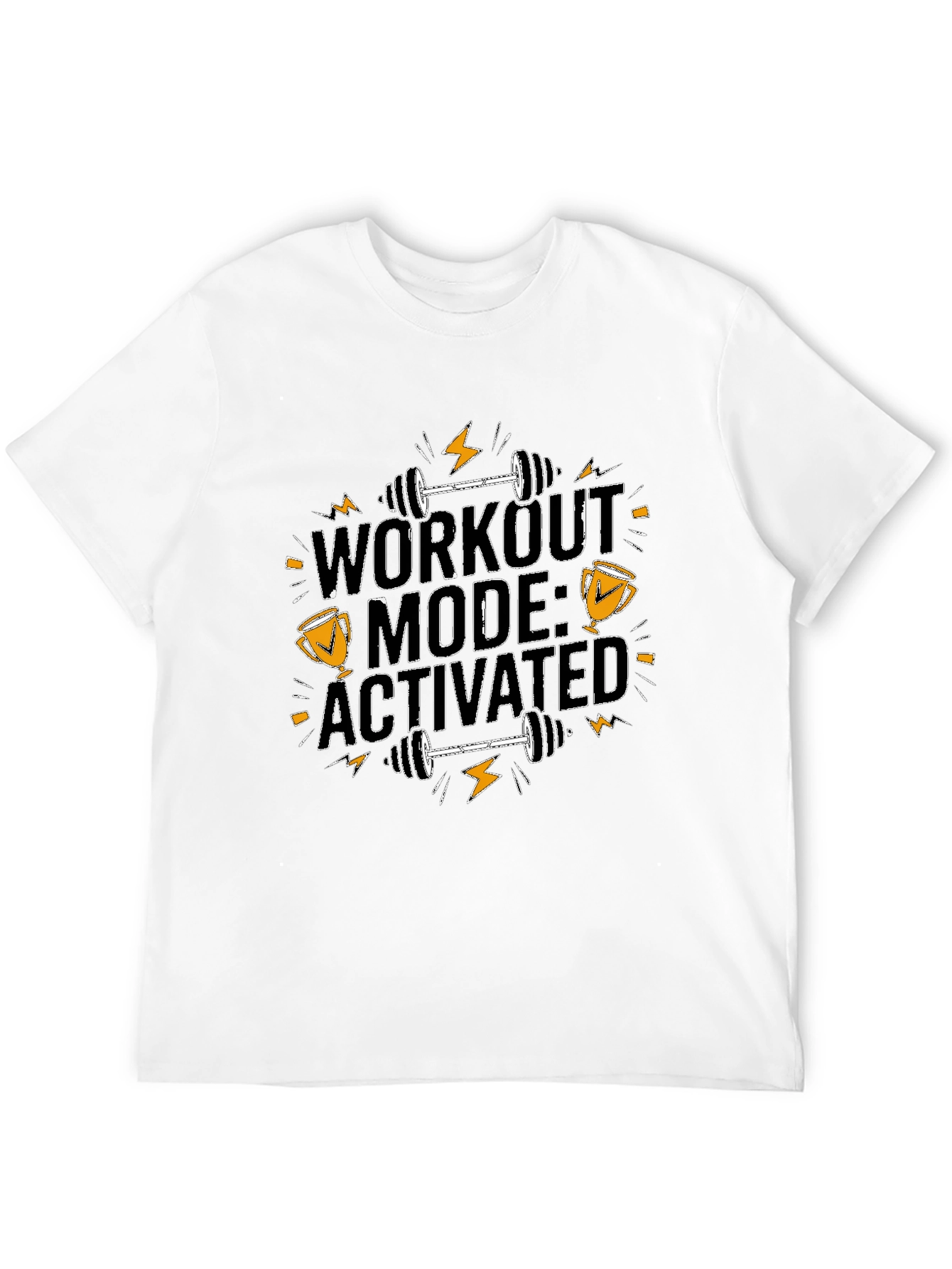 Workout Mode Activated T-Shirt - Gym Fitness Apparel